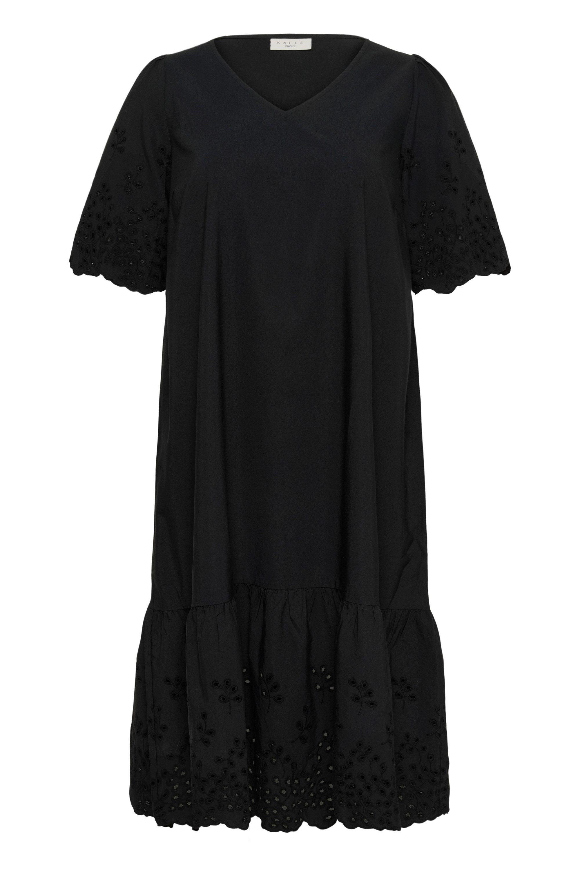 KAFFE Curve Blusenkleid Kleid KClouisia Große günstig online kaufen