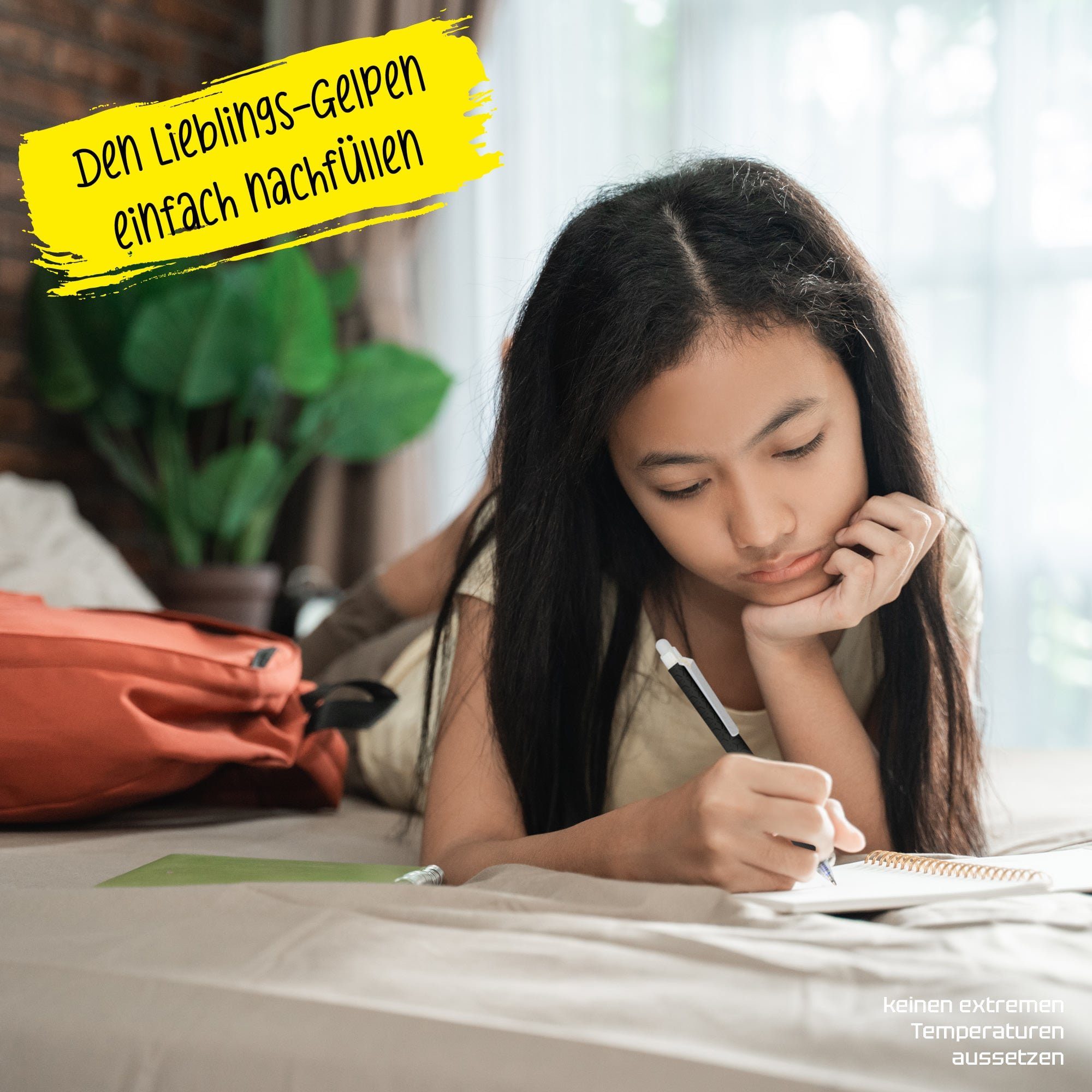 Online Pen Tintenroller magiXX Design, (Radierbarer Gelschreiber blau, Soft-Touch-Griffstück), Gelpen für Schüler, Studenten, Büro