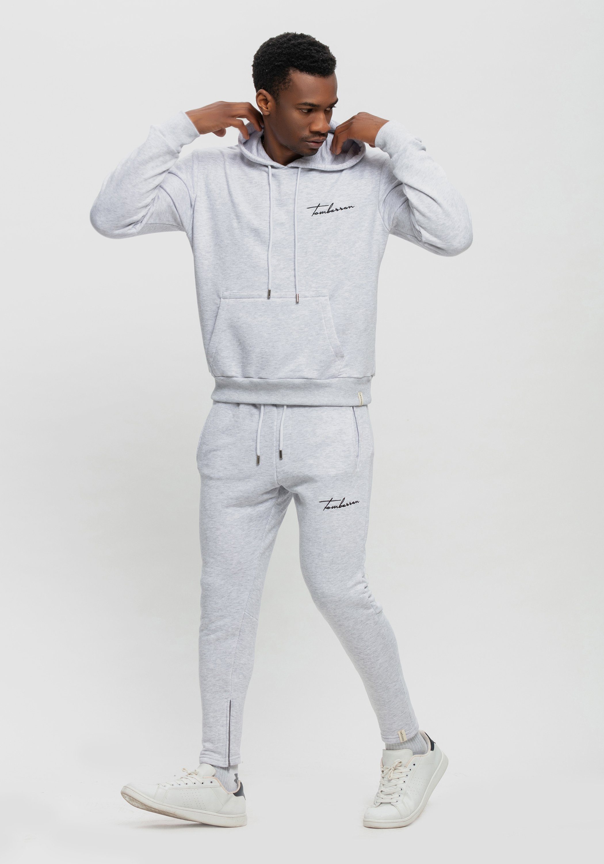 Tom Barron Jogginganzug mit Hoodie, mit Taschen