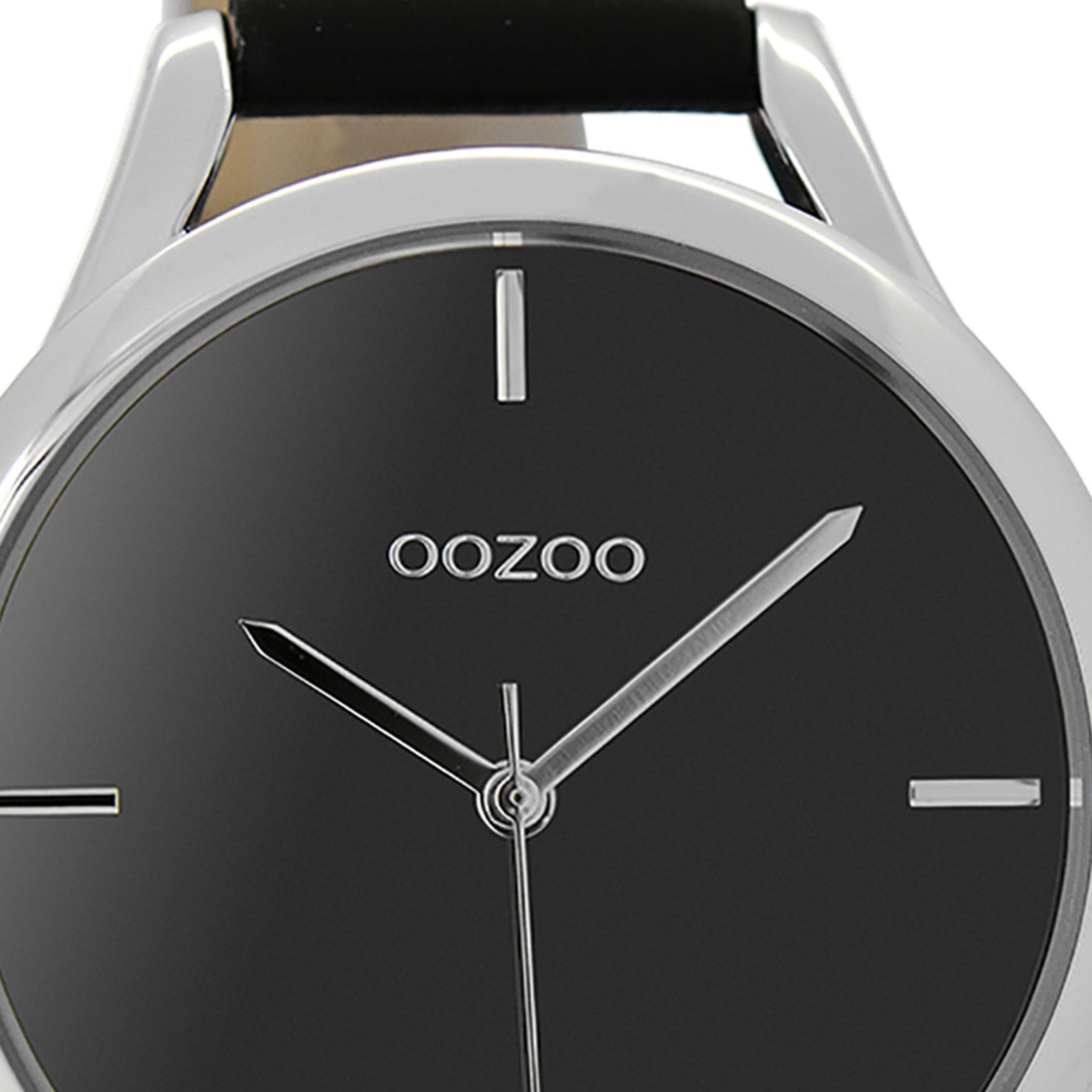 OOZOO Quarzuhr Oozoo Damen Armbanduhr Timepieces Analog, (Analoguhr), Damenuhr rund, groß (ca. 40mm) Lederarmband, Luxus-Style