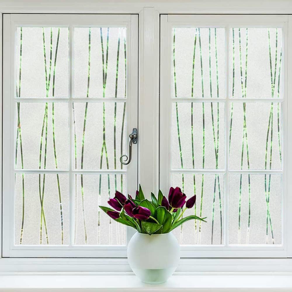 Coonoor Fensterfolie Selbsthaftend Milchglasfolie Sichtschutzfolie Scheiben günstig online kaufen