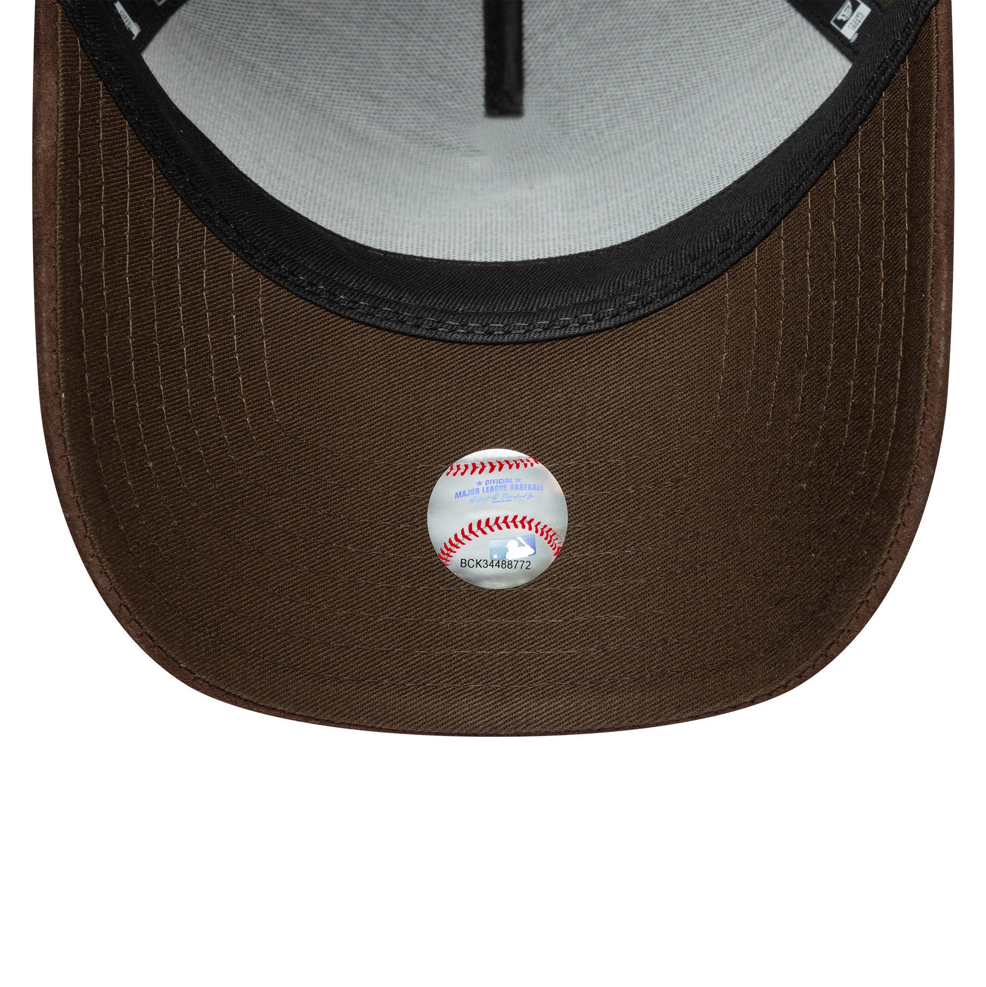 New Era Snapback Cap 9FORTY E-Frame Los Angeles Dodgers MLB Suede Visor
