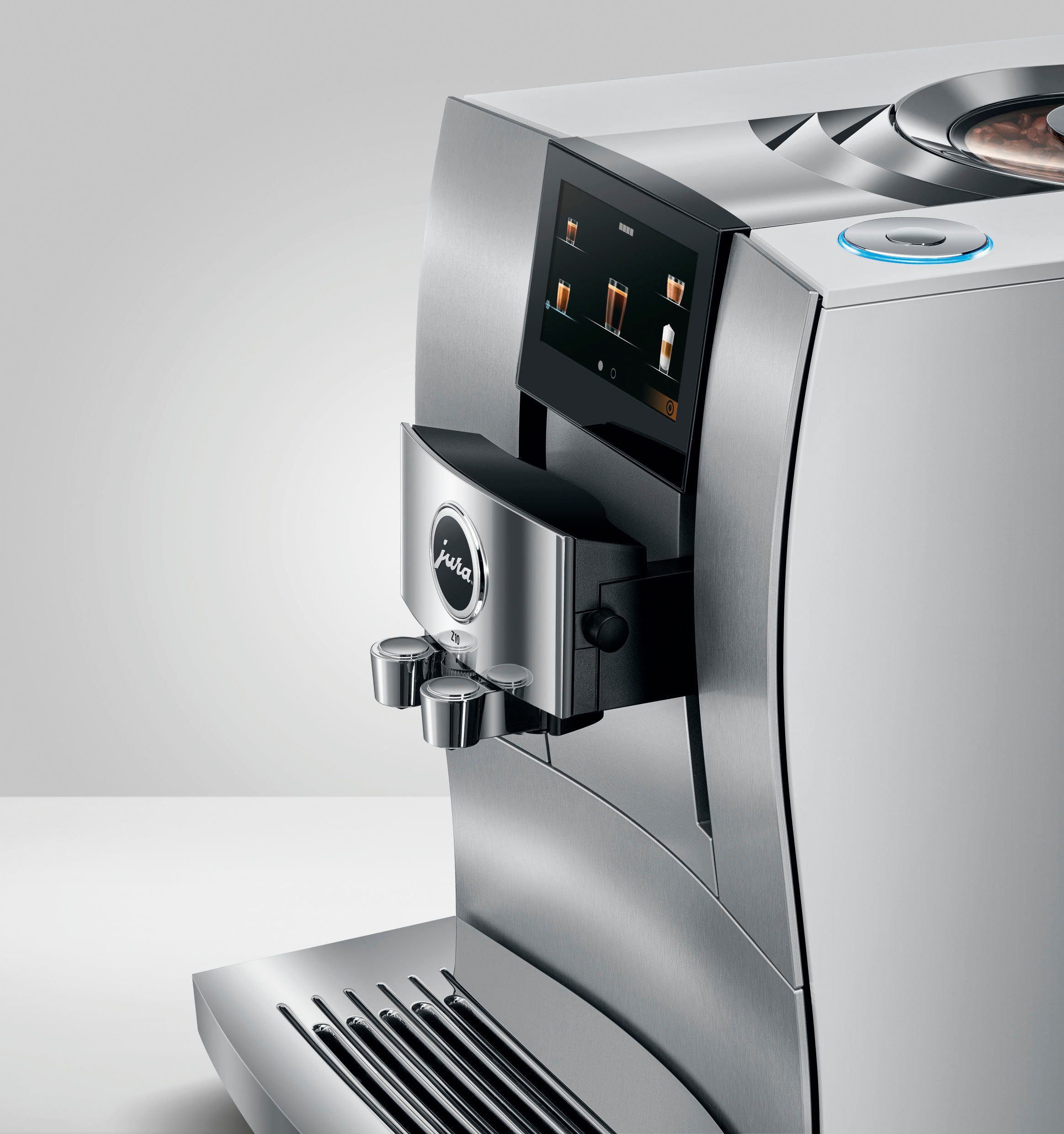JURA Kaffeevollautomat 15348 (EA) Aluminium White Z10