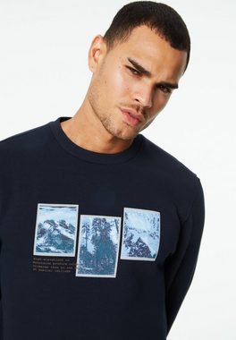 Mavi Rundhalspullover CREW NECK SWEATSHIRT Bedrucktes Sweatshirt