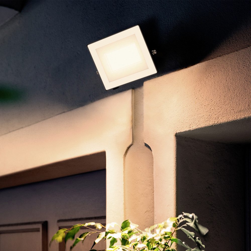 Philips LED Flutlichtstrahler Philips LED Lois 929004641801 LED-Außenstrahler 30 W Leuchtfarben: Wa
