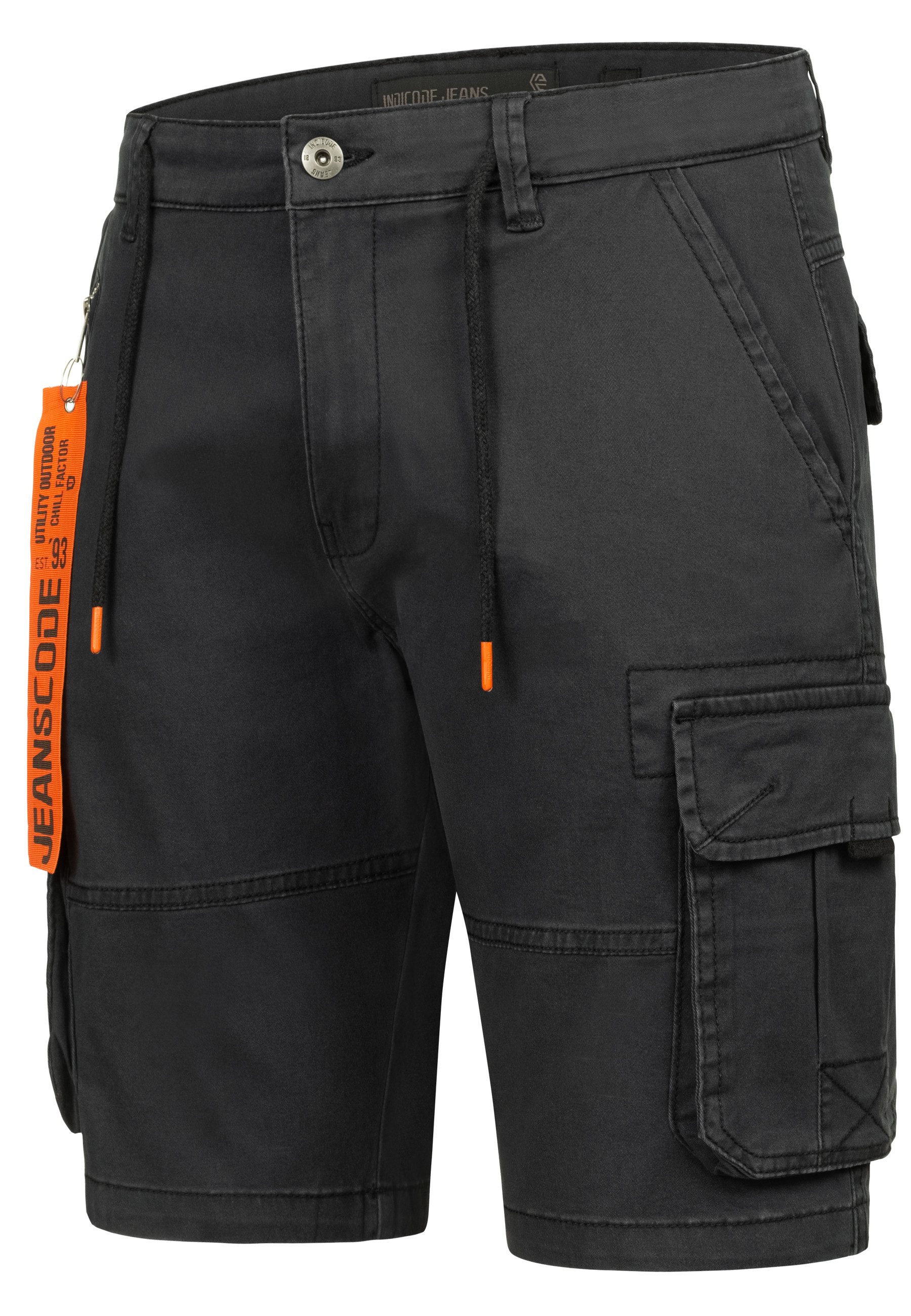 Indicode Cargoshorts INArnold mit 6 Taschen günstig online kaufen
