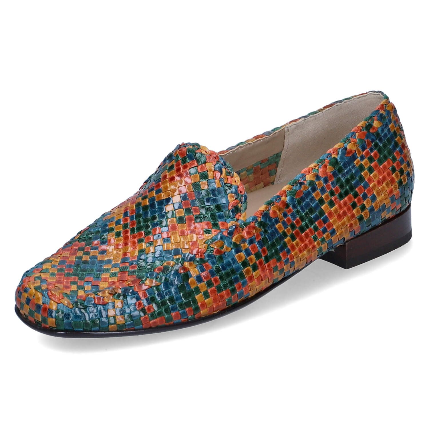 SIOUX Sioux 64845 Damen Glattleder multicolored Slipper