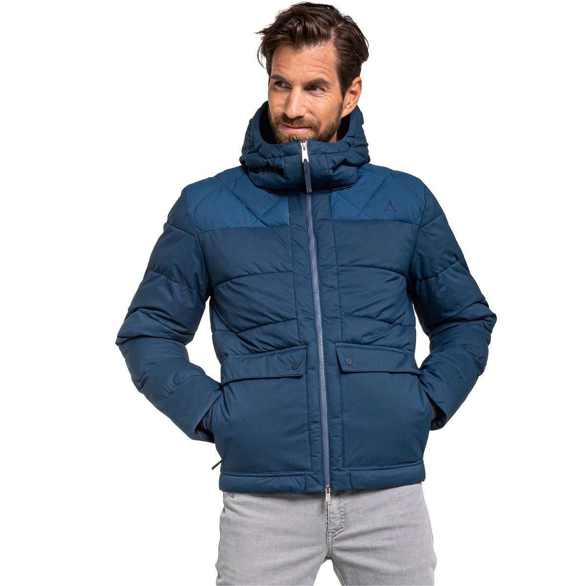 Schöffel Winterjacke Boston (wasserdicht, atmungsaktiv) ozeanblau Herren günstig online kaufen