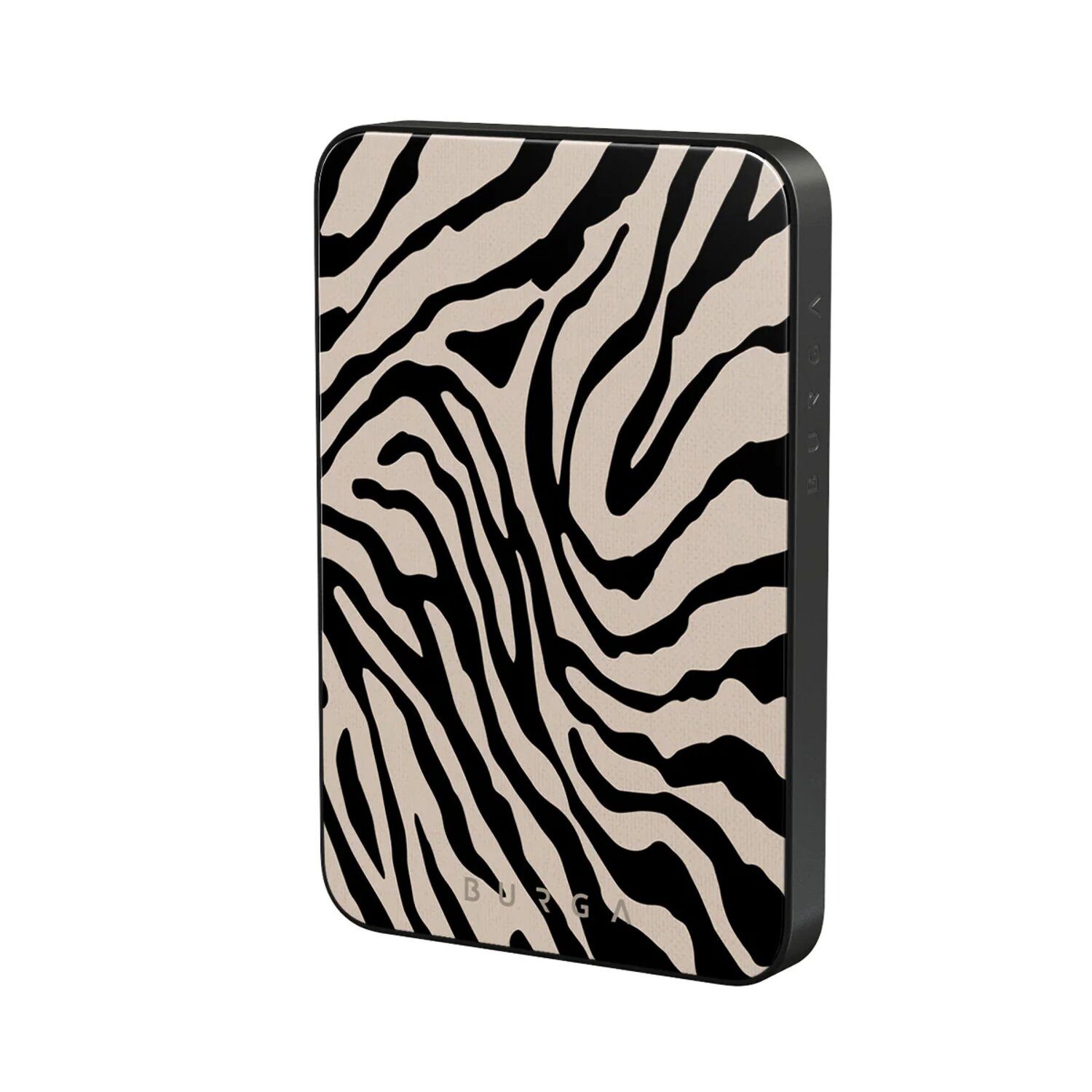 BURGA BURGA Imperial Zebra Magnetic PowerBank 5.000 m/Ah gunmetal Powerbank 5000 mAh