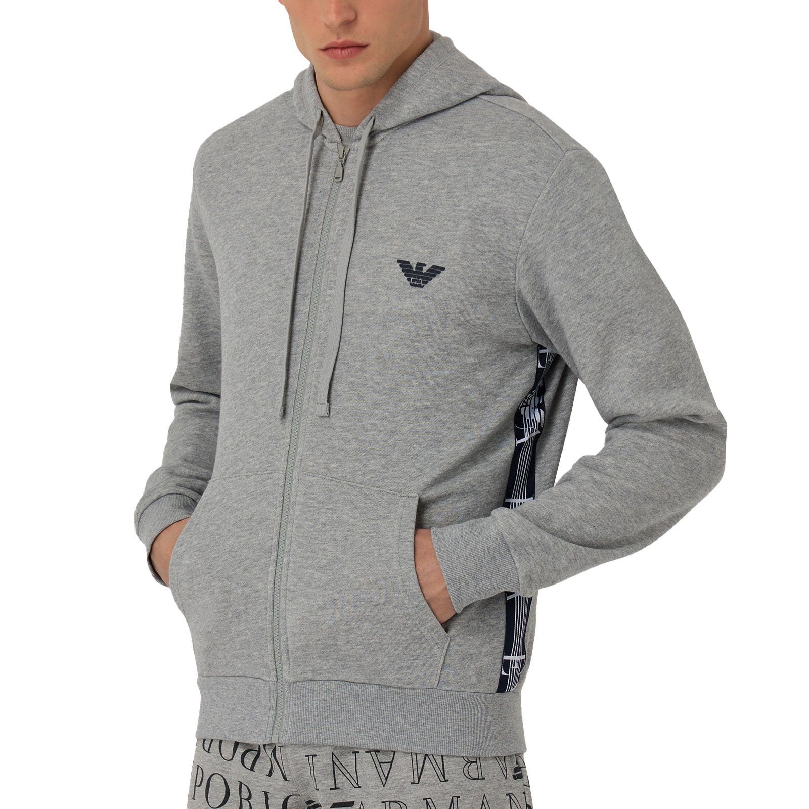 Emporio Armani Kapuzensweatjacke Hood Sweater L/Sleeves günstig online kaufen