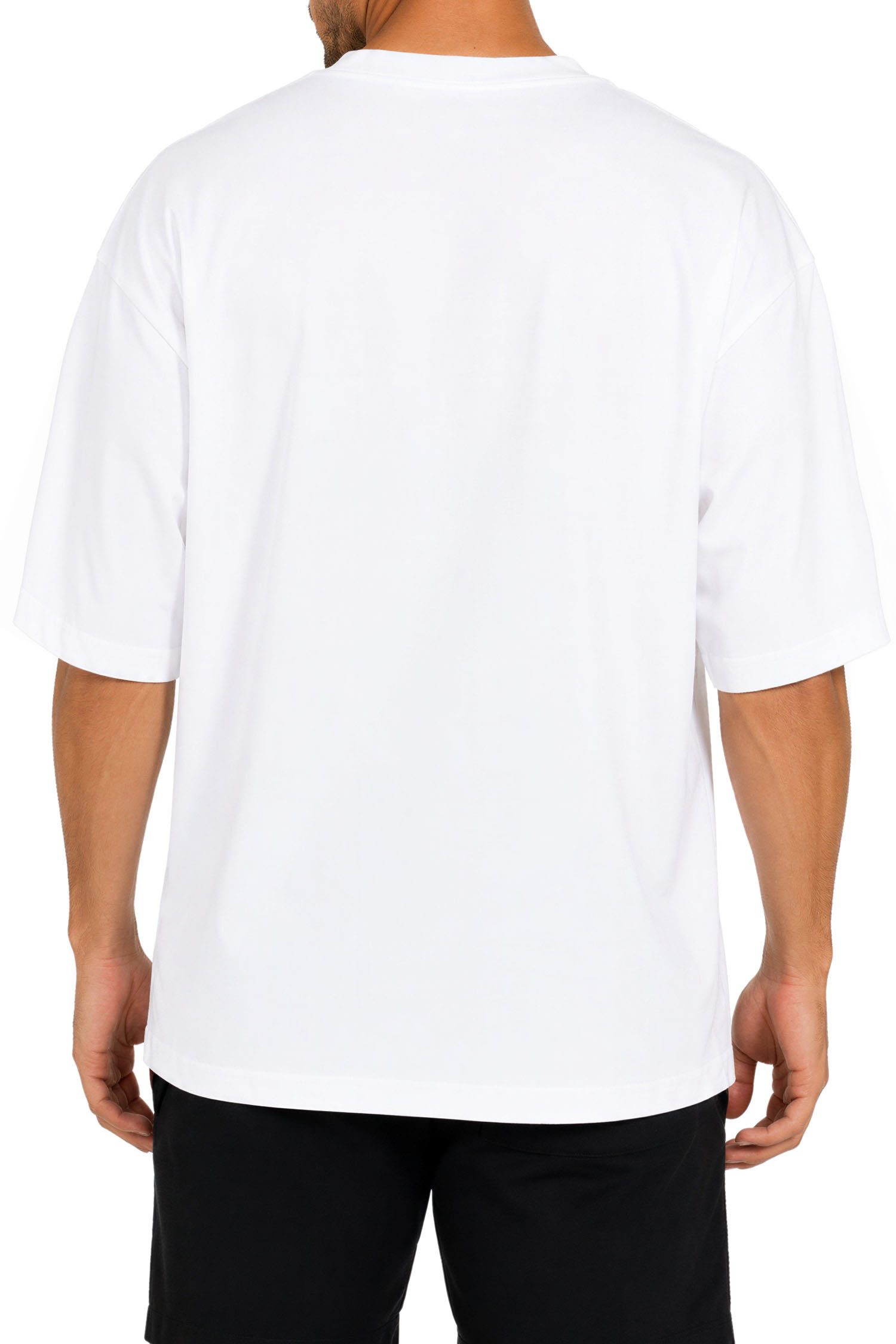 Reichstadt Oversize-Shirt Herren Oversized Kurzarmshirt 25RS070 Reines Baumwolljersey mit entspanntem Fall – Bild 2 von 5