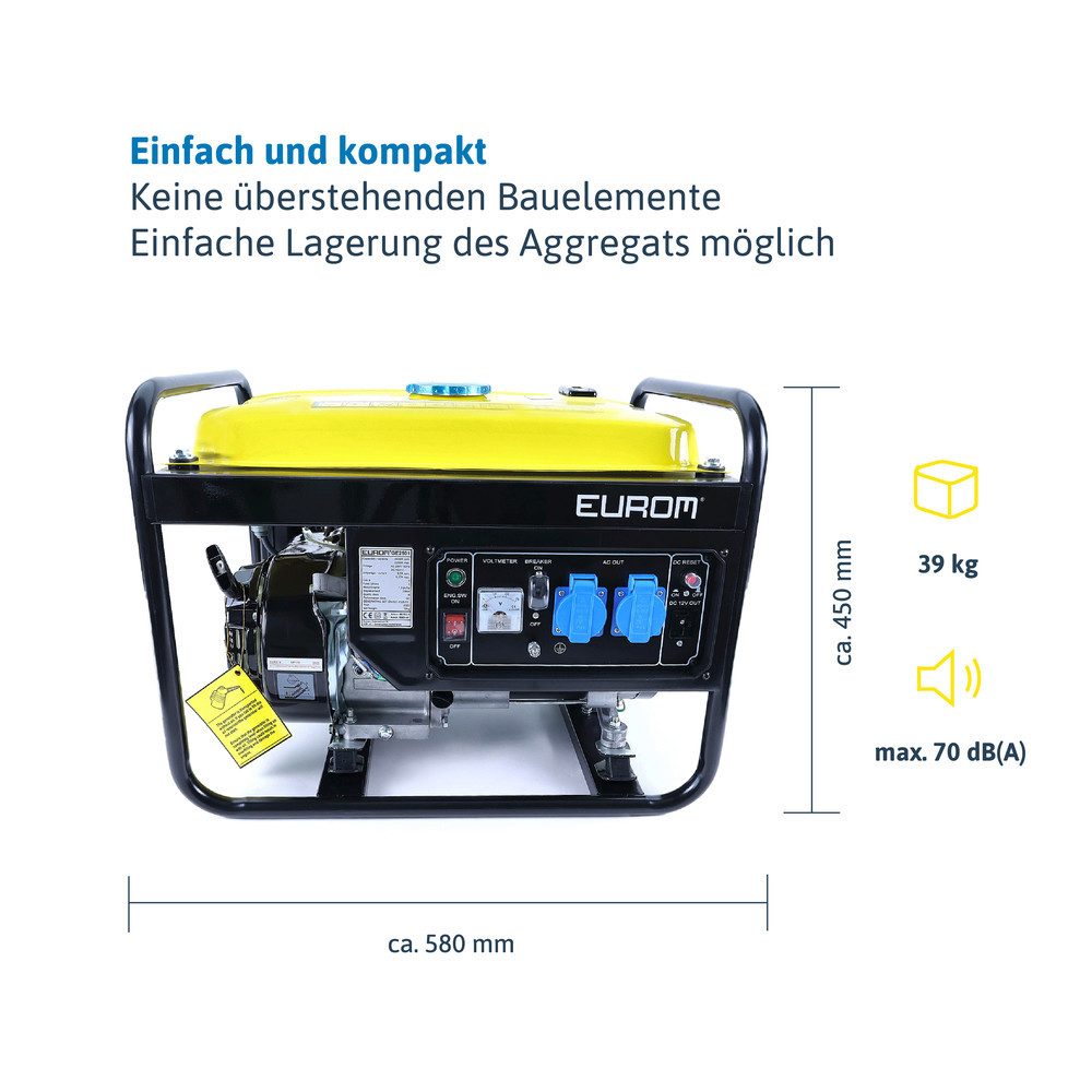 Dönges generator GE2501 2200W, 4-stroke