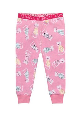 MINOTI Pyjama Gemusterter Schlafanzug (1y-8y)