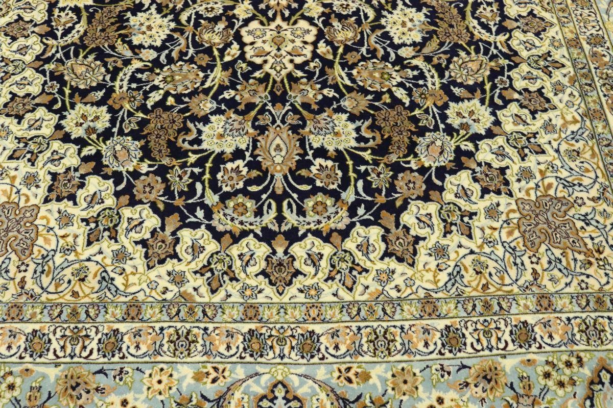 rechteckig, Isfahan 203x316 Nain mm Trading, Orientteppich Orientteppich, Handgeknüpfter Höhe: 6 Seidenkette