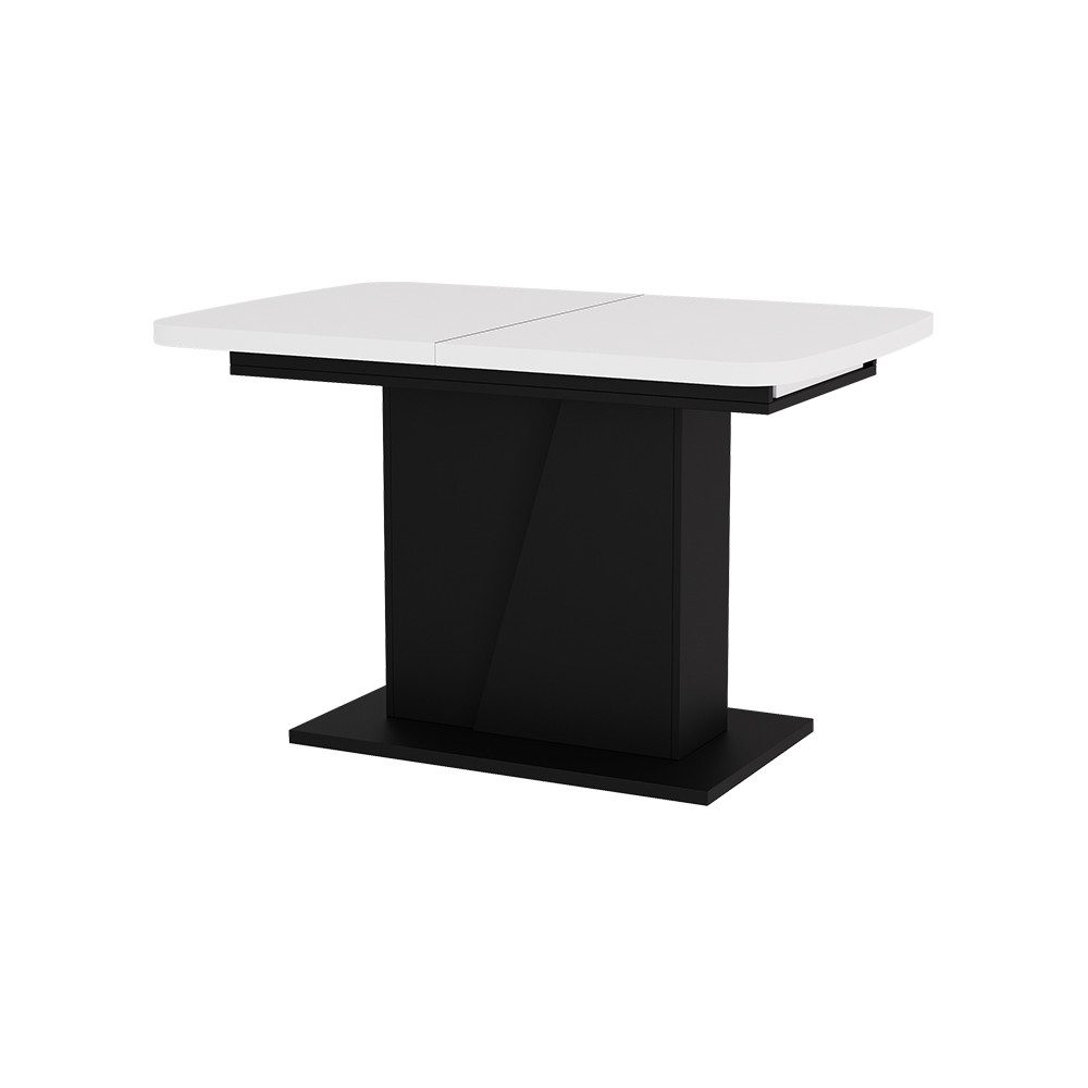 Vicco Esstisch Fenaro, Weiß/Schwarz, 120 x günstig online kaufen