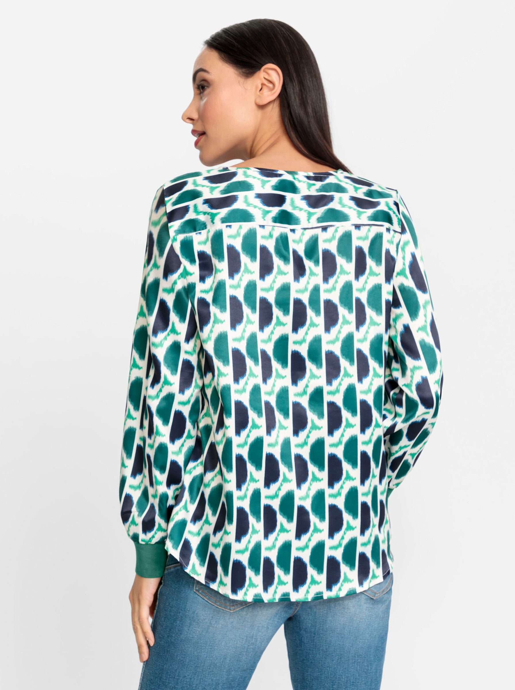 heine Klassische Bluse Druckbluse günstig online kaufen