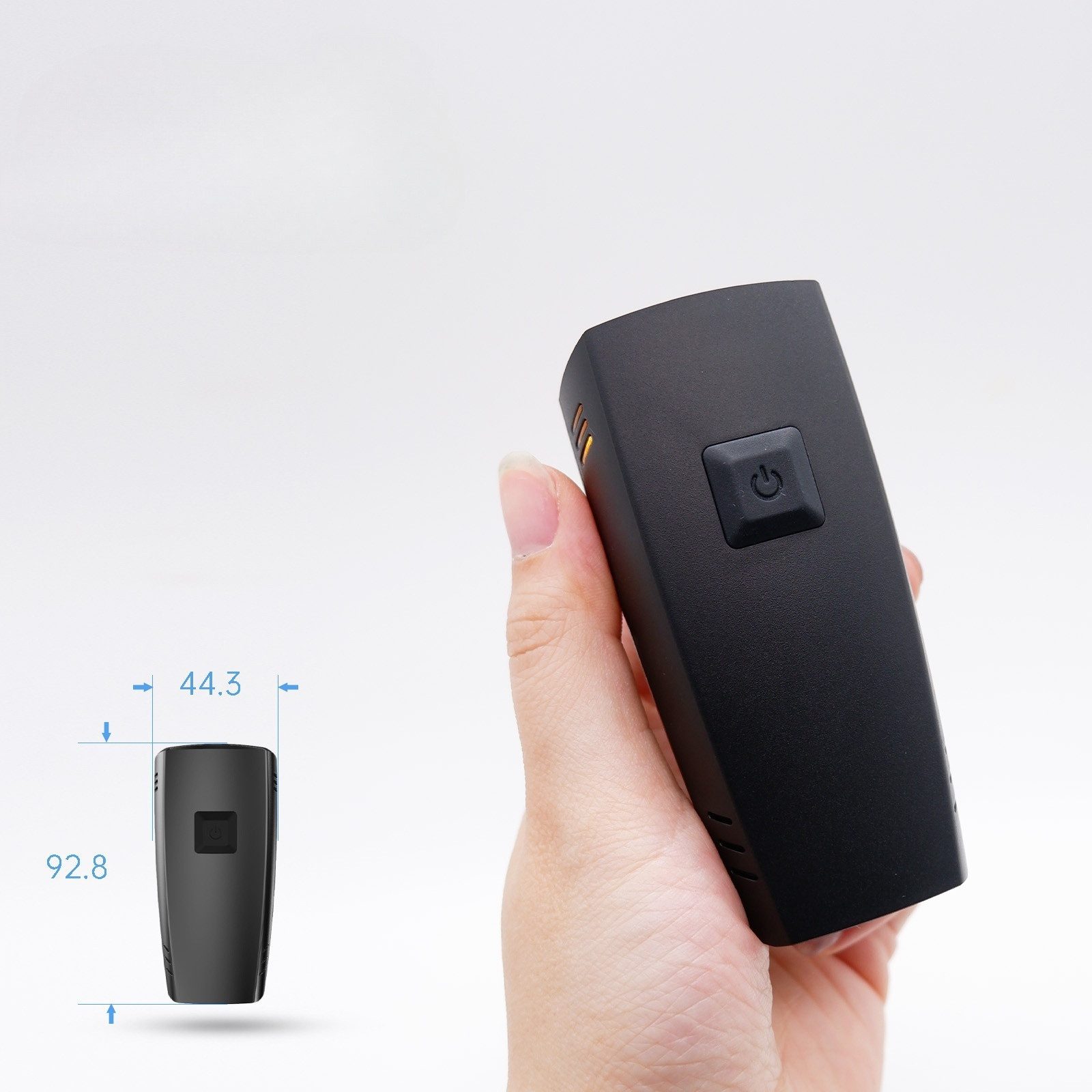 Kityhome Fahrrad-Frontlicht USB-Ladebares Fahrradfrontlicht, 60 LUX Superhell, Leicht, Universell für alle Fahrradlenker