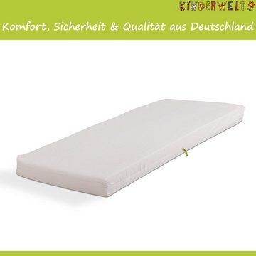 Babymatratze Baby Schaumstoff Matratze 40 x 90 Schaum, KiNDERWELT, 6 cm hoch