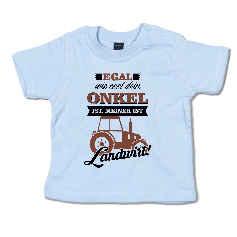 Ggraphics TShirt Egal wie cool Dein Onkel ist, meiner ist Landwirt
