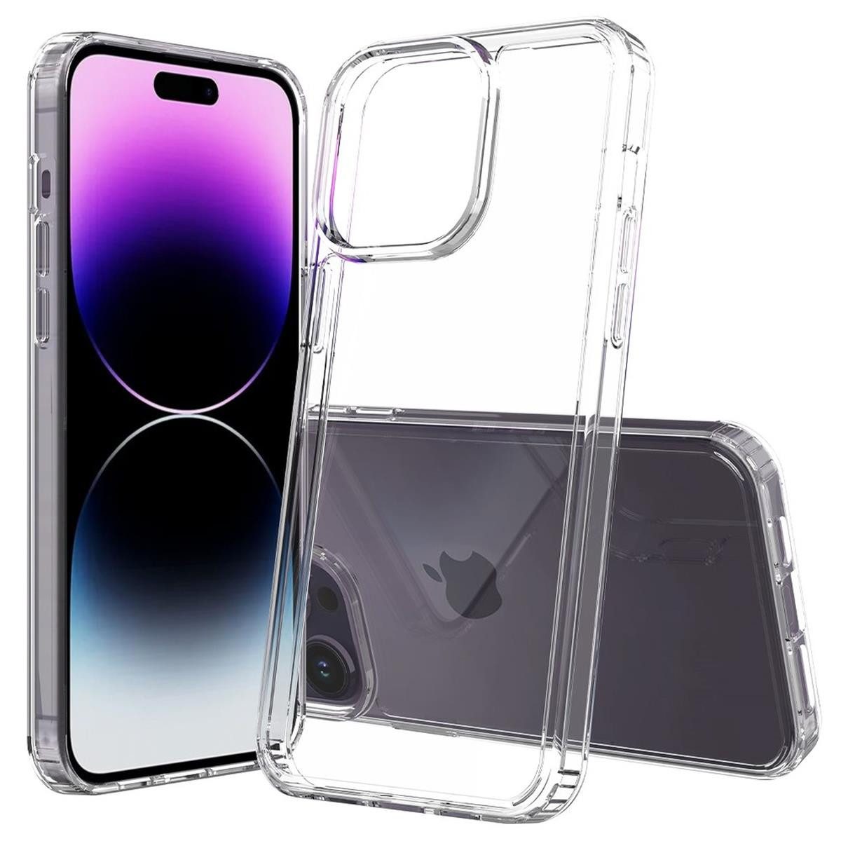 CoverKingz Handyhülle Hülle für Apple iPhone 16 Pro Max Handyhülle Case Hybrid Silikon