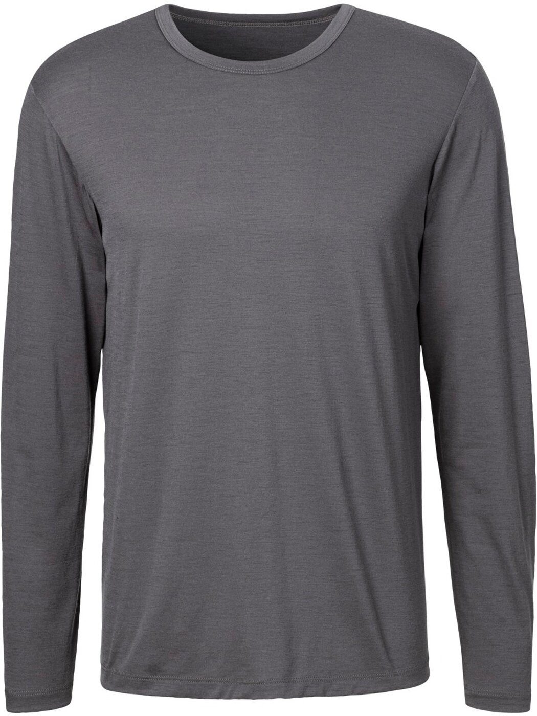 McKINLEY Langarmshirt He.-Langarmshirt Creston LS M GRAU MELANGE