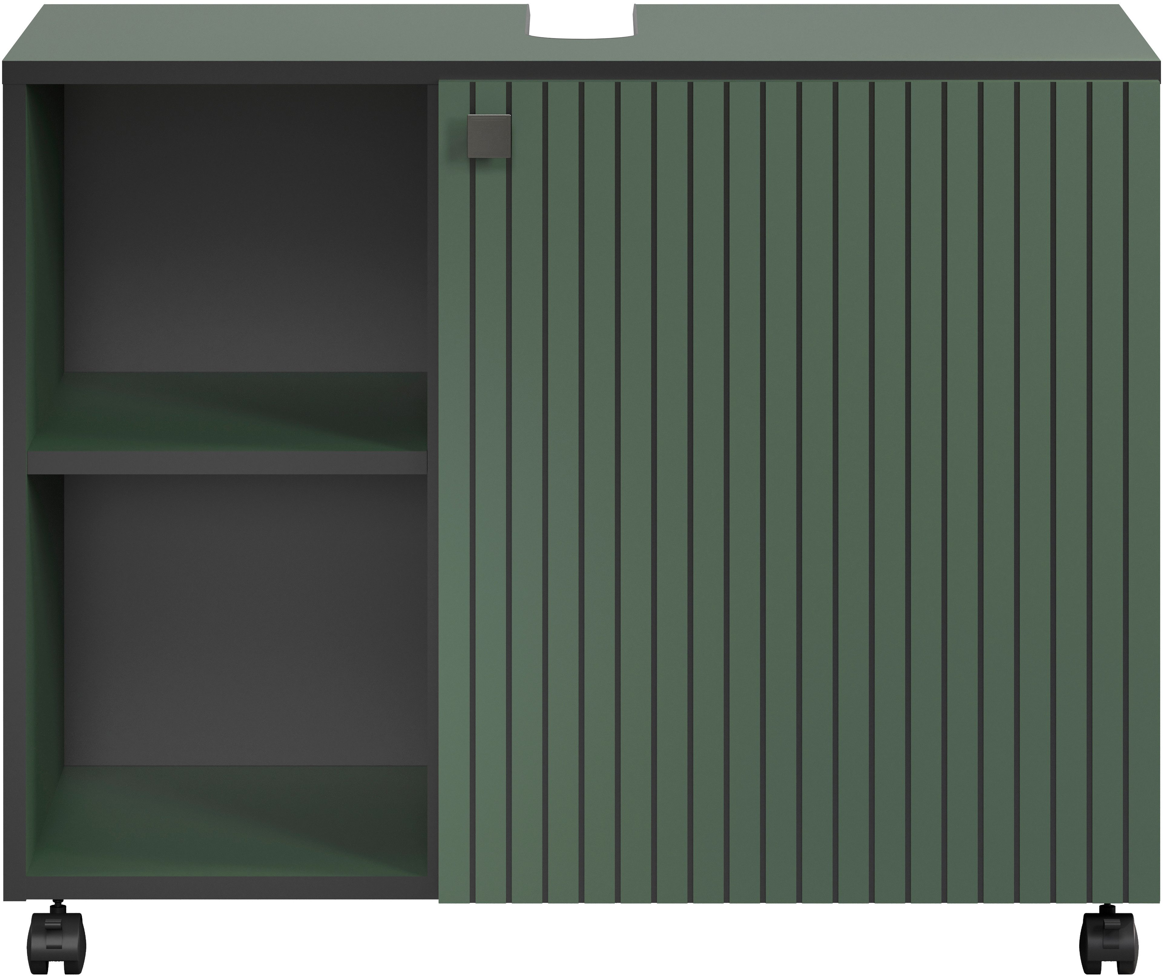 welltime Waschbeckenunterschrank Amrum (1-St) BxHxT 80 günstig online kaufen