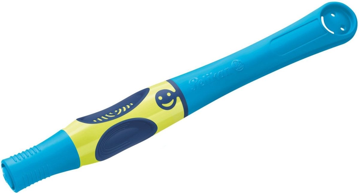 Pelikan Tintenfeinschreiber Tintenroller griffix Rechtshänder Neon Fresh Blue