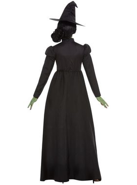 Smiffys Kostüm Wicked Witch, Klassisches Hexenkostüm im Stil des 'Zauberer von Oz'