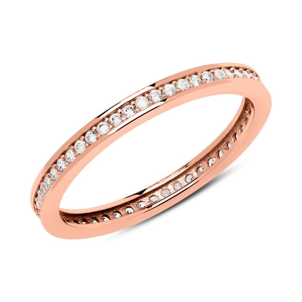 Goldring Memoire Ring Unique 333er Roségold Zirkonia GR0160