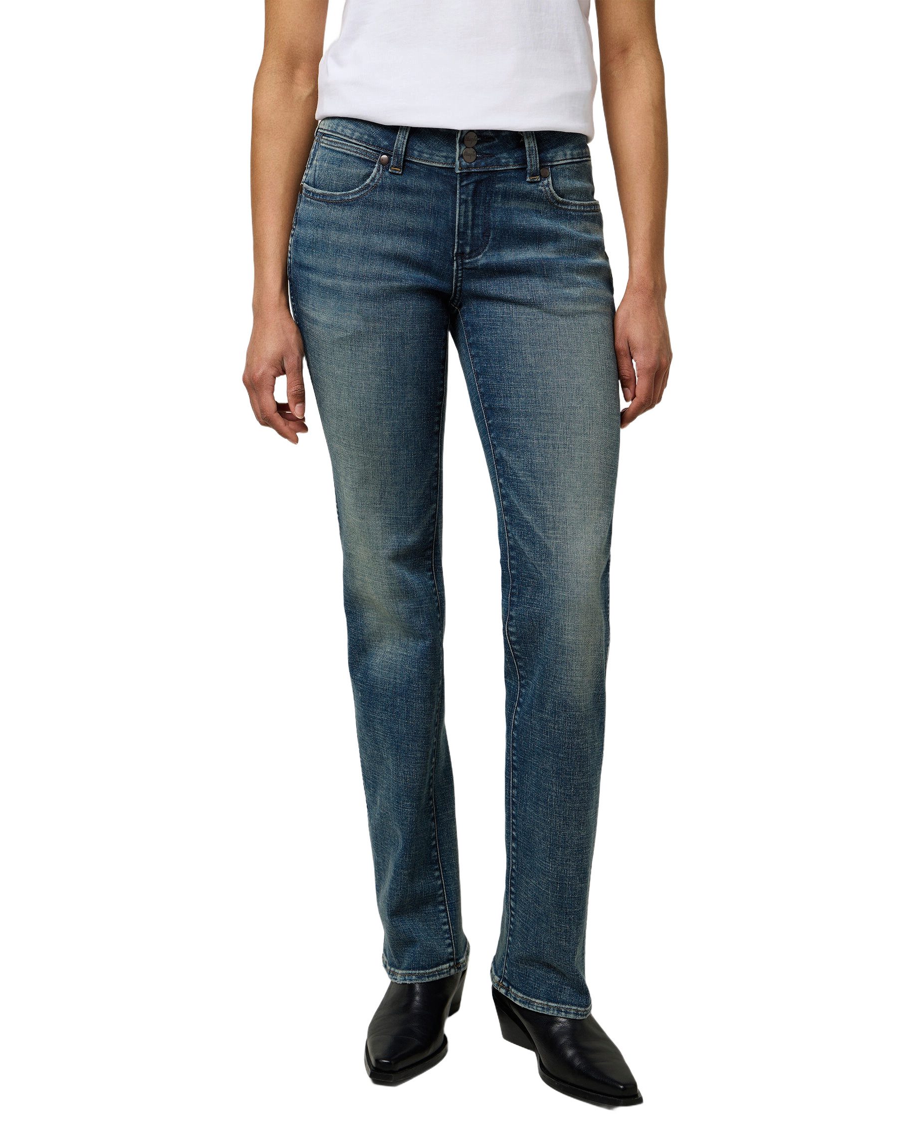 Wrangler Stretch-Jeans WRANGLER LOW RISE BOLD BOOT summit shade 112371209