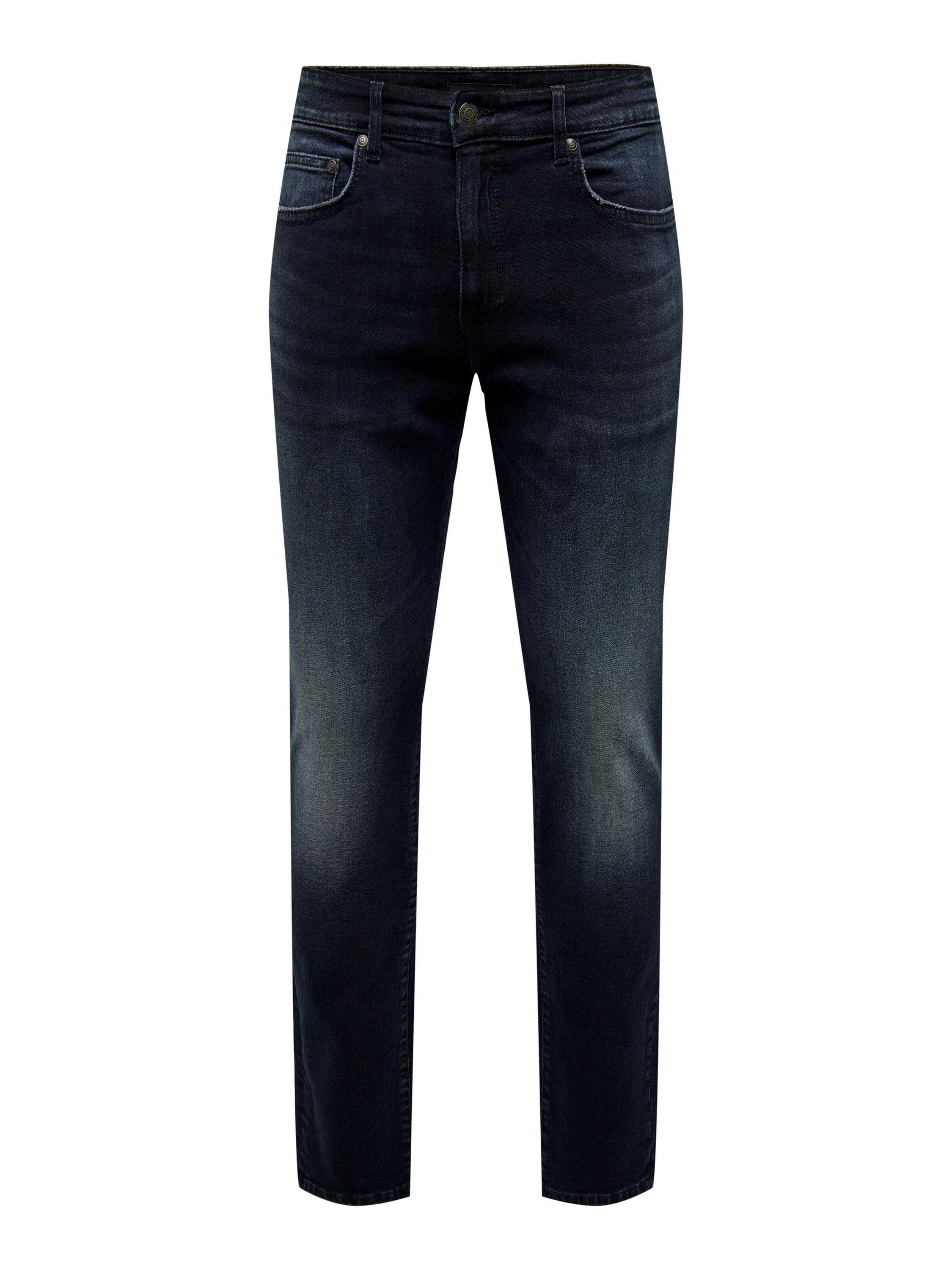 Only & Sons Herren Jeans ONSLOOM SLIM 6921 - Slim Fit - Blau - Blue Black D günstig online kaufen