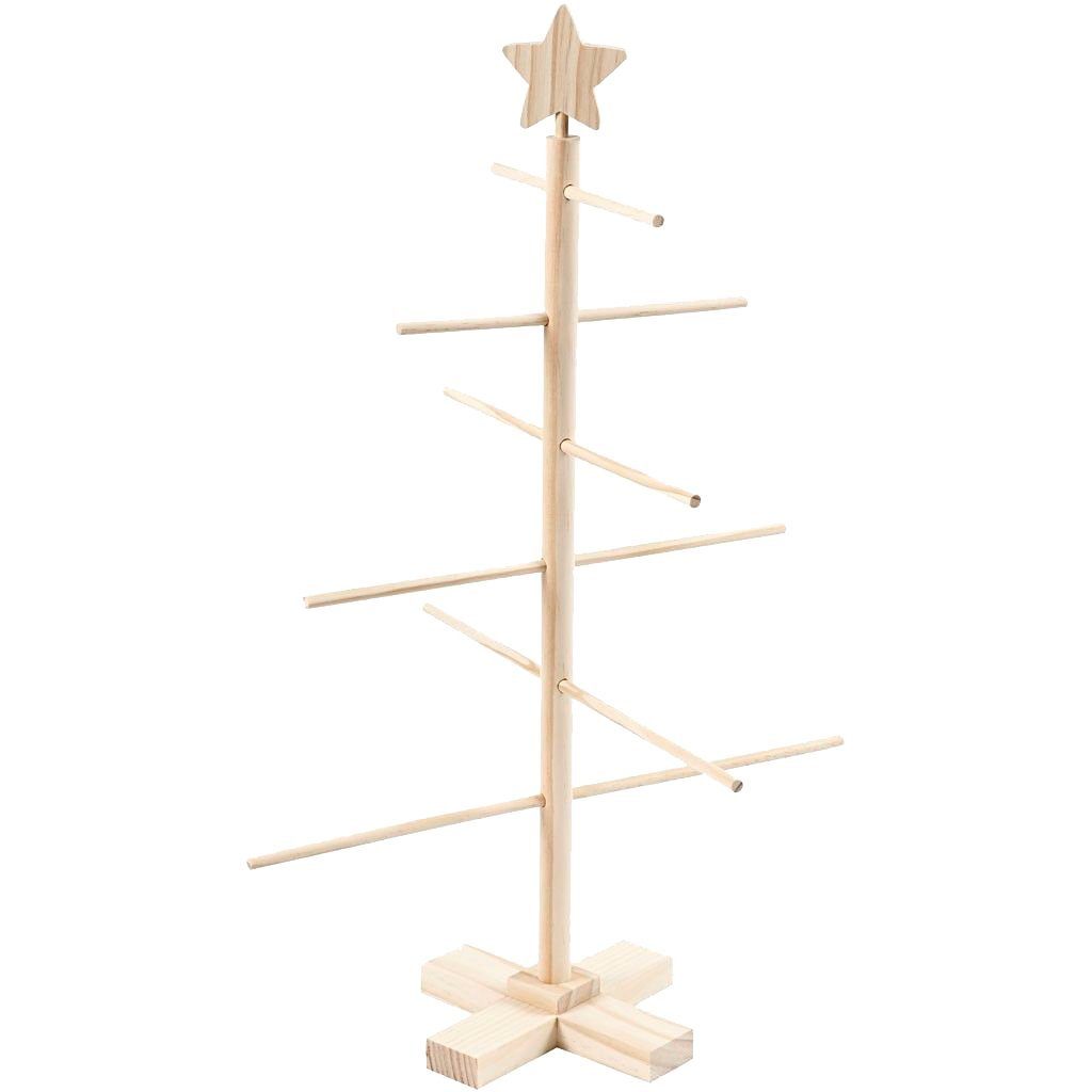 creativ company Dekoobjekt Weihnachtsständer Sternenbaum, 10-tlg