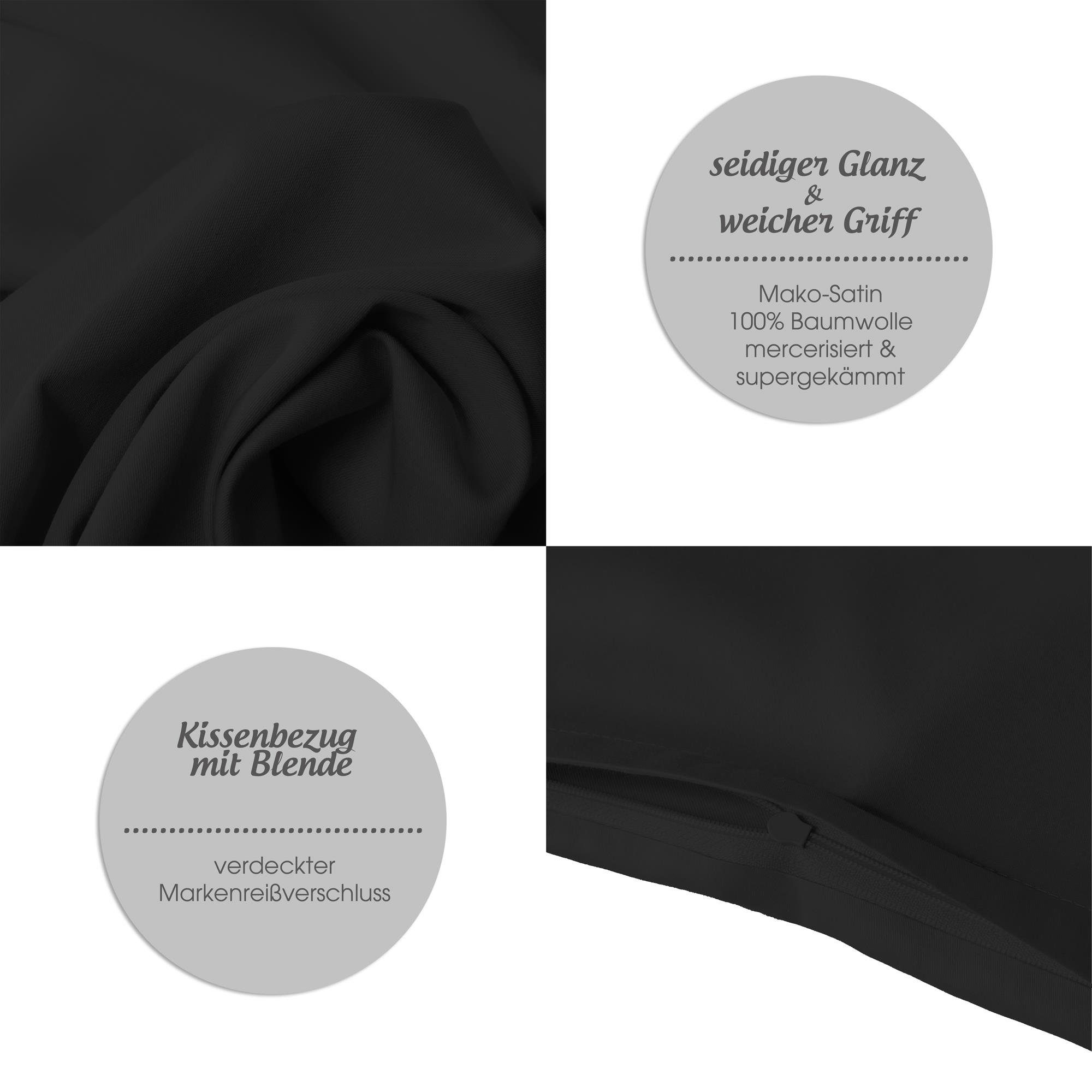 aqua-textil Kissenbezüge Luxury Kissenbezüge Kissenhüllen Mako günstig online kaufen