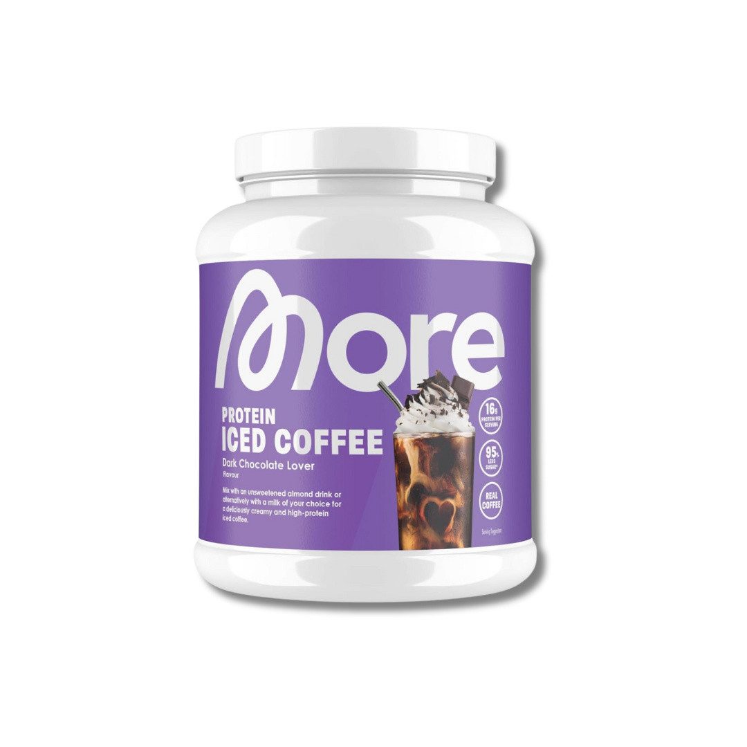 more More Protein Iced Coffee 500g - Coffee Lover Pulver
