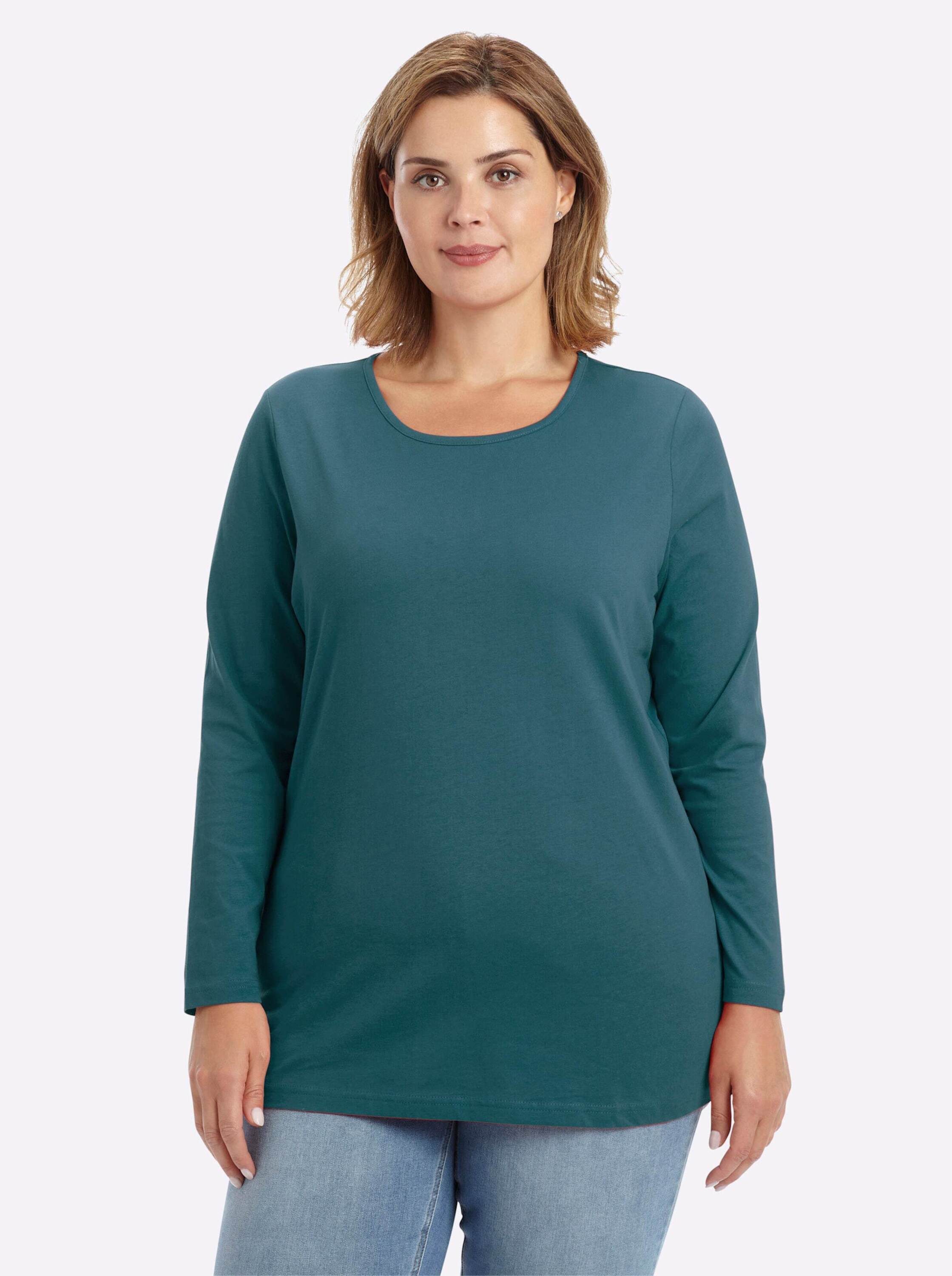 Sieh an! T-Shirt Shirt Langarm