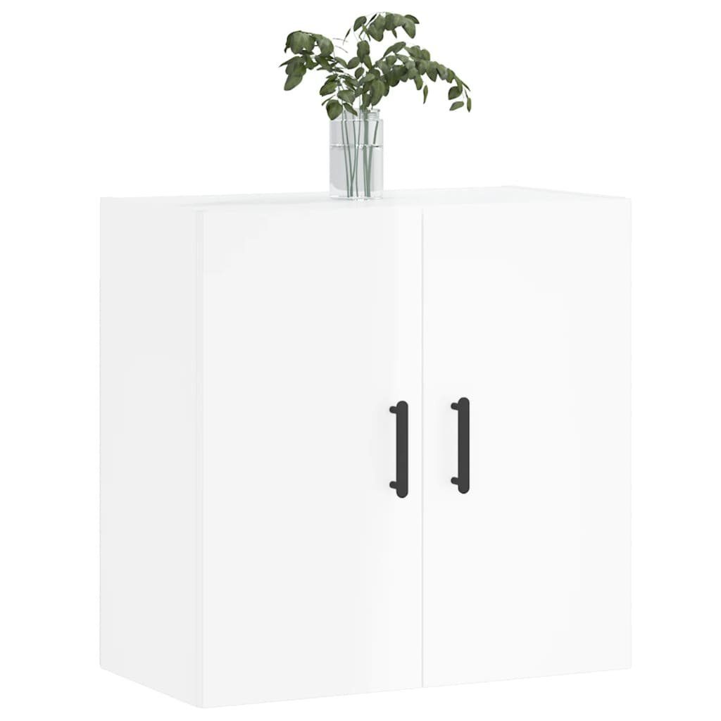 Hochglanz-Weiß cm Holzwerkstoff vidaXL (1-St) Wandschrank 60x31x60 Fächerschrank