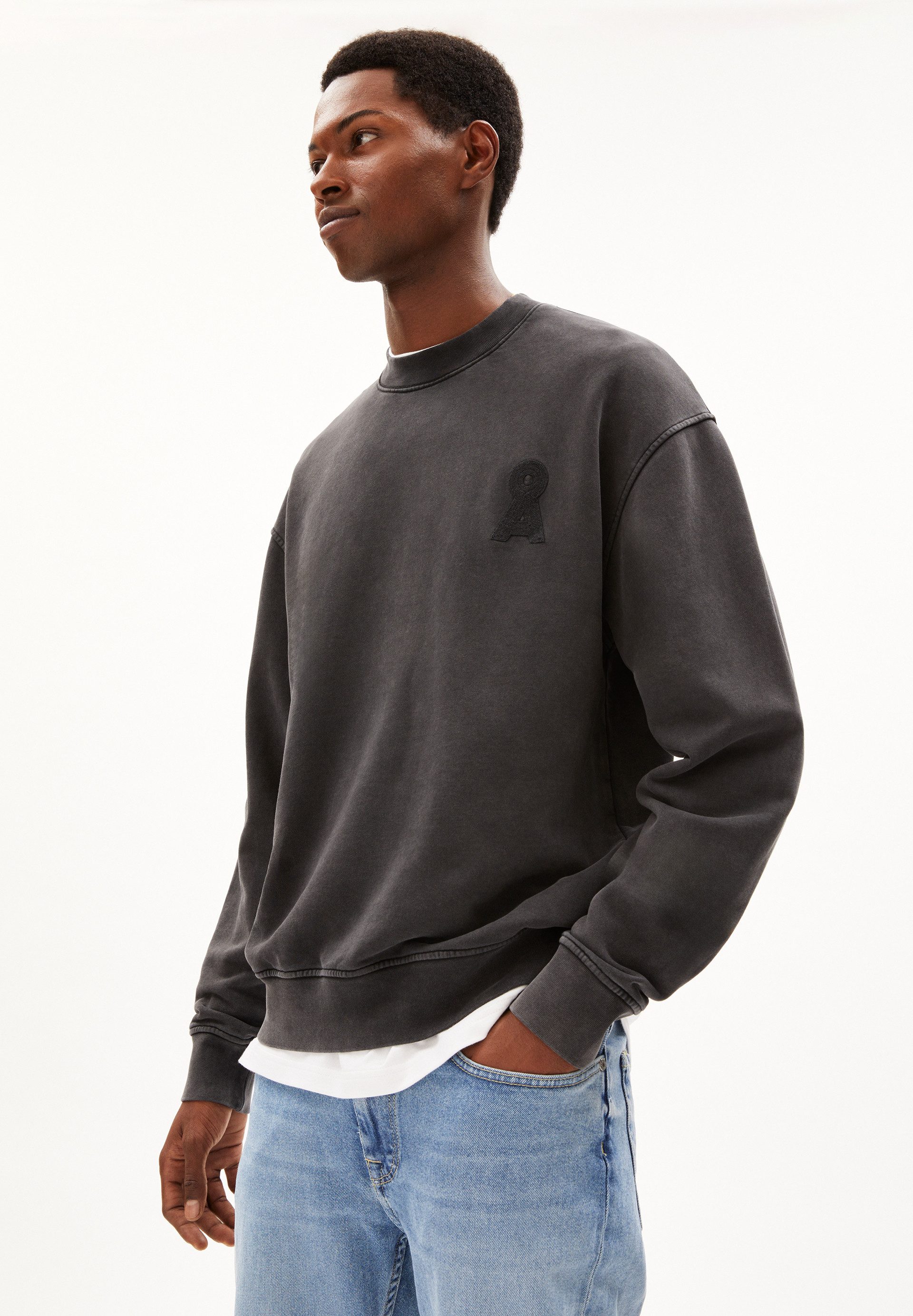 Armedangels Sweatshirt FAALOS GMT DYE Relaxed Fit