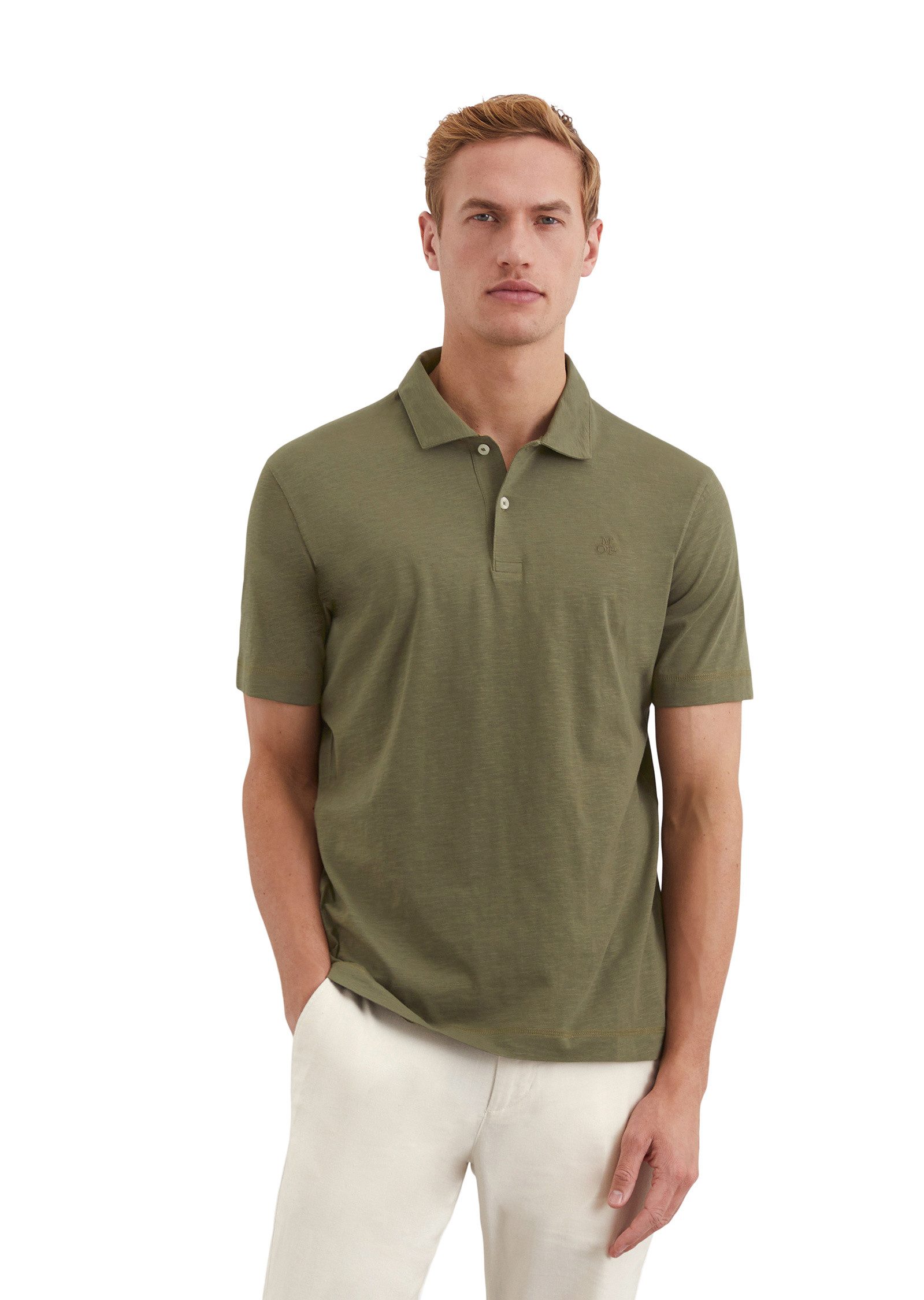 Marc OPolo Poloshirt "aus weicher Bio-Baumwolle" günstig online kaufen