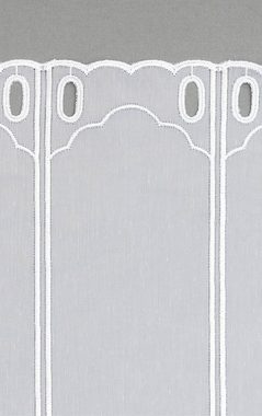 Scheibengardine Bogenmuster, LYSEL®, (1 St), transparent, HxB 30x43.2cm