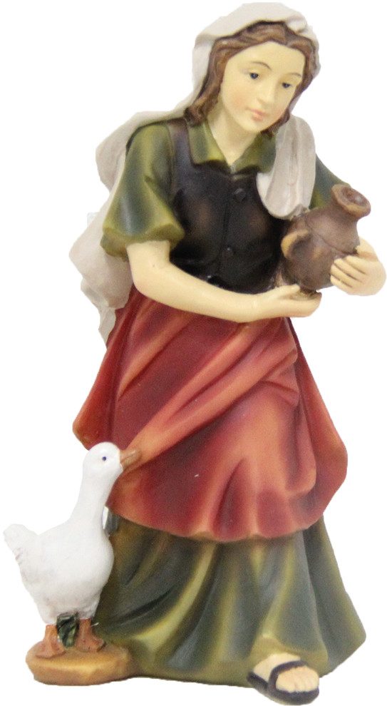 FADEDA Krippenfigur FADEDA Magd, Höhe in cm: 11 (1 St)