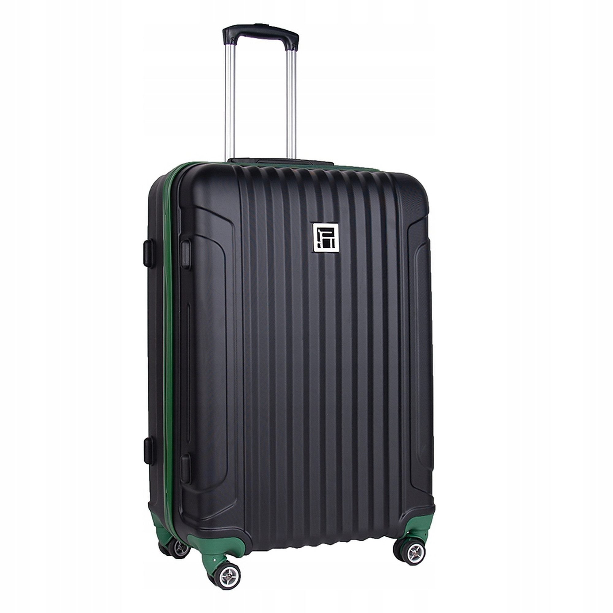 PASO Koffer Reisekoffer XL 75x45x28 cm leicht 4,25 kg Familienurlaub, Hartschalenkoffer Mintgrün Groß 100L ABS 4 Rollen TSA-Schloss
