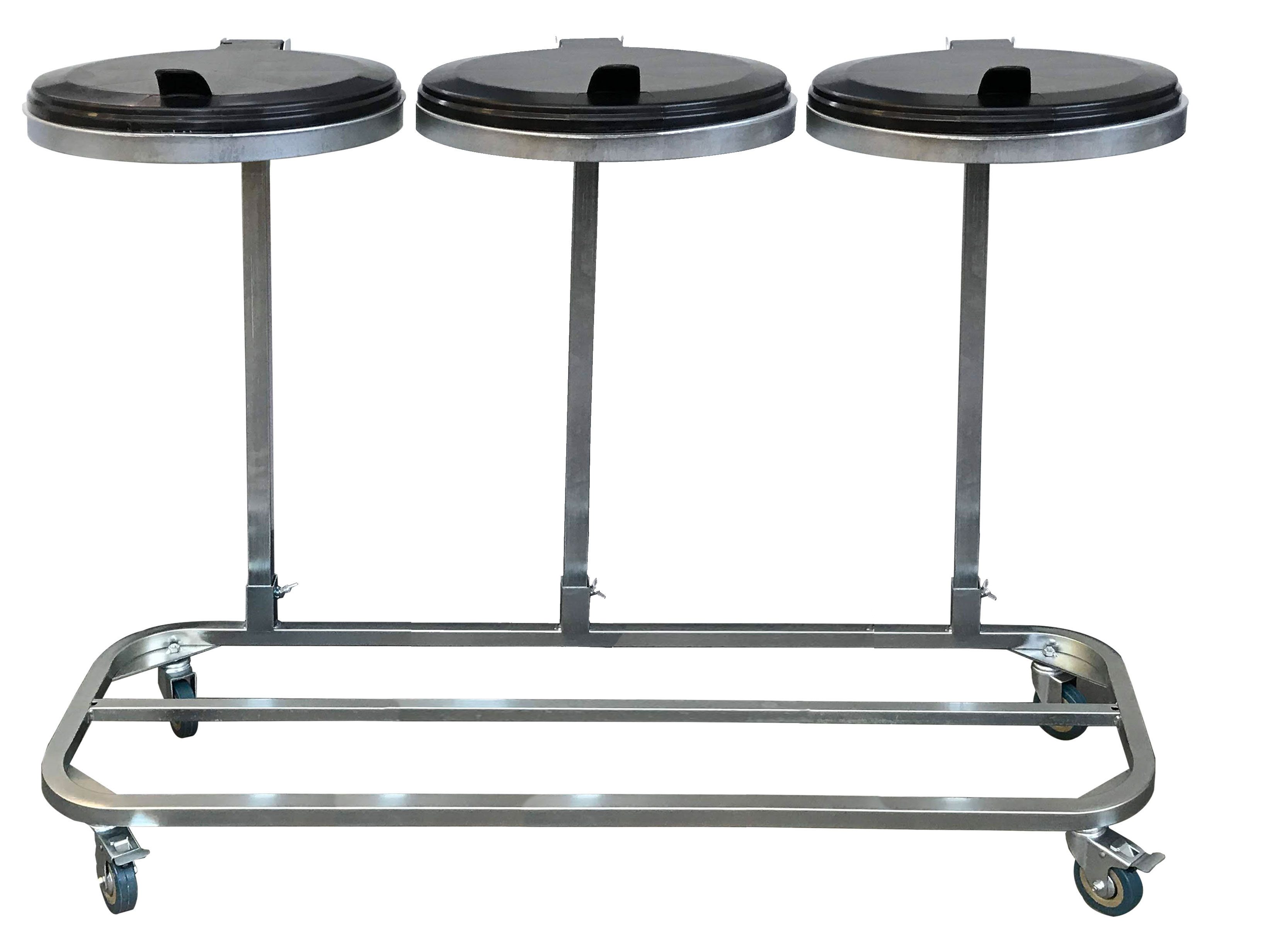 Quick Star Müllsackständer Rollbar, Mit 4 Rollen