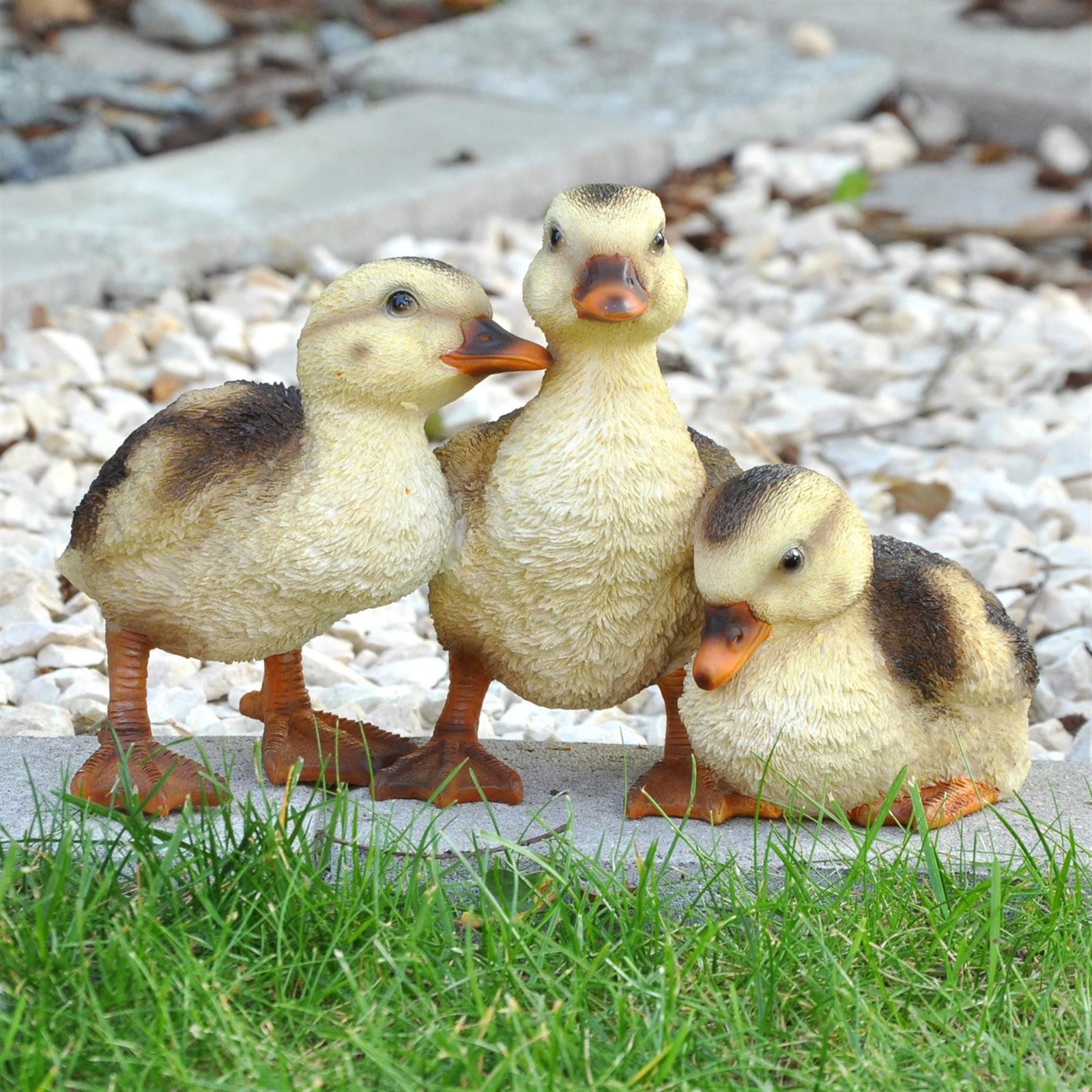 dazikemo Gartenfigur Dekofigur Gartenfigur Entenküken günstig online kaufen