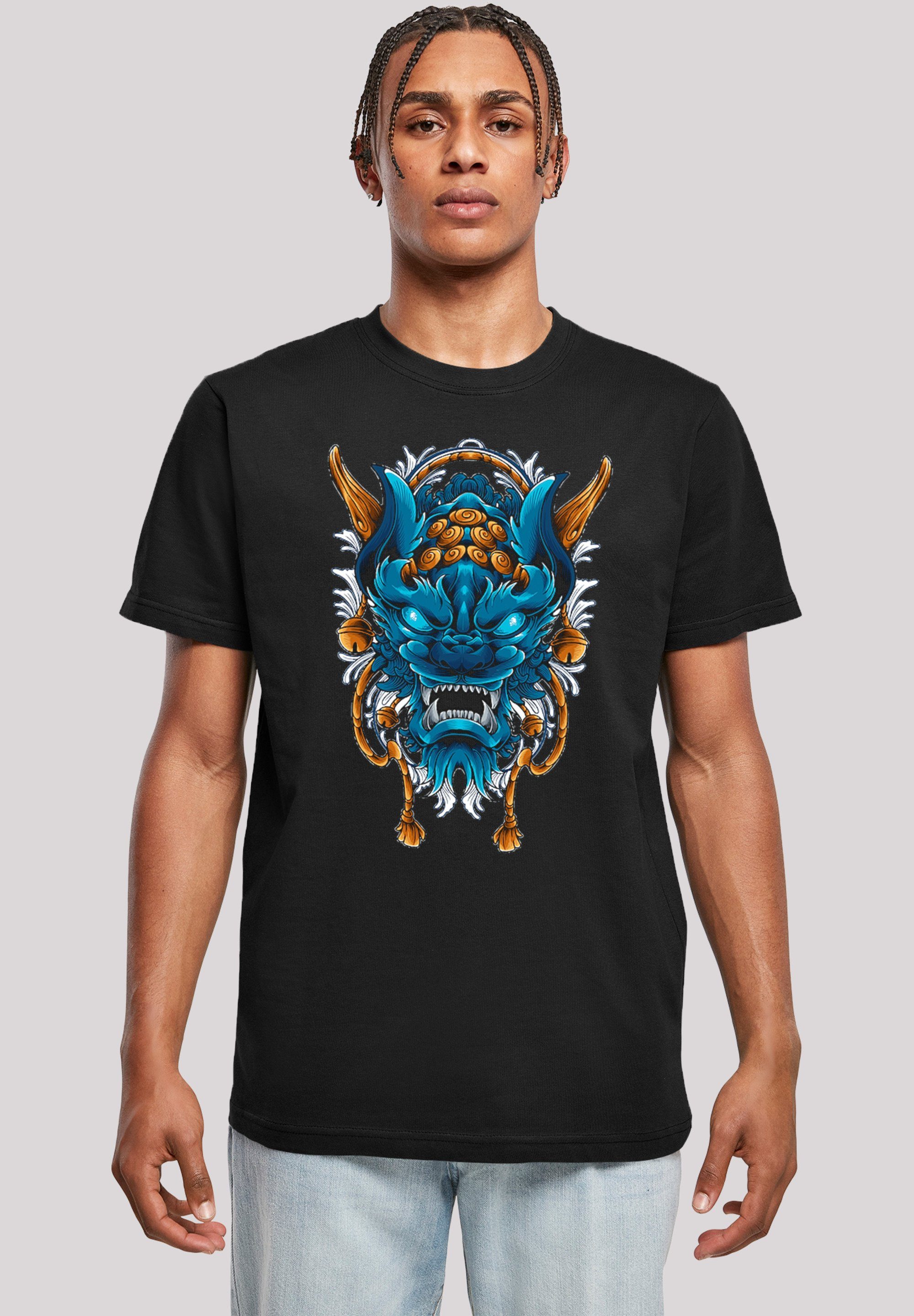 Print Dragon schwarz F4NT4STIC T-Shirt