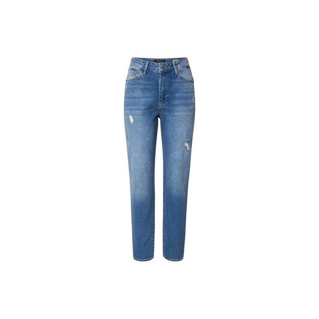 Mavi Destroyed-Jeans blau regular günstig online kaufen