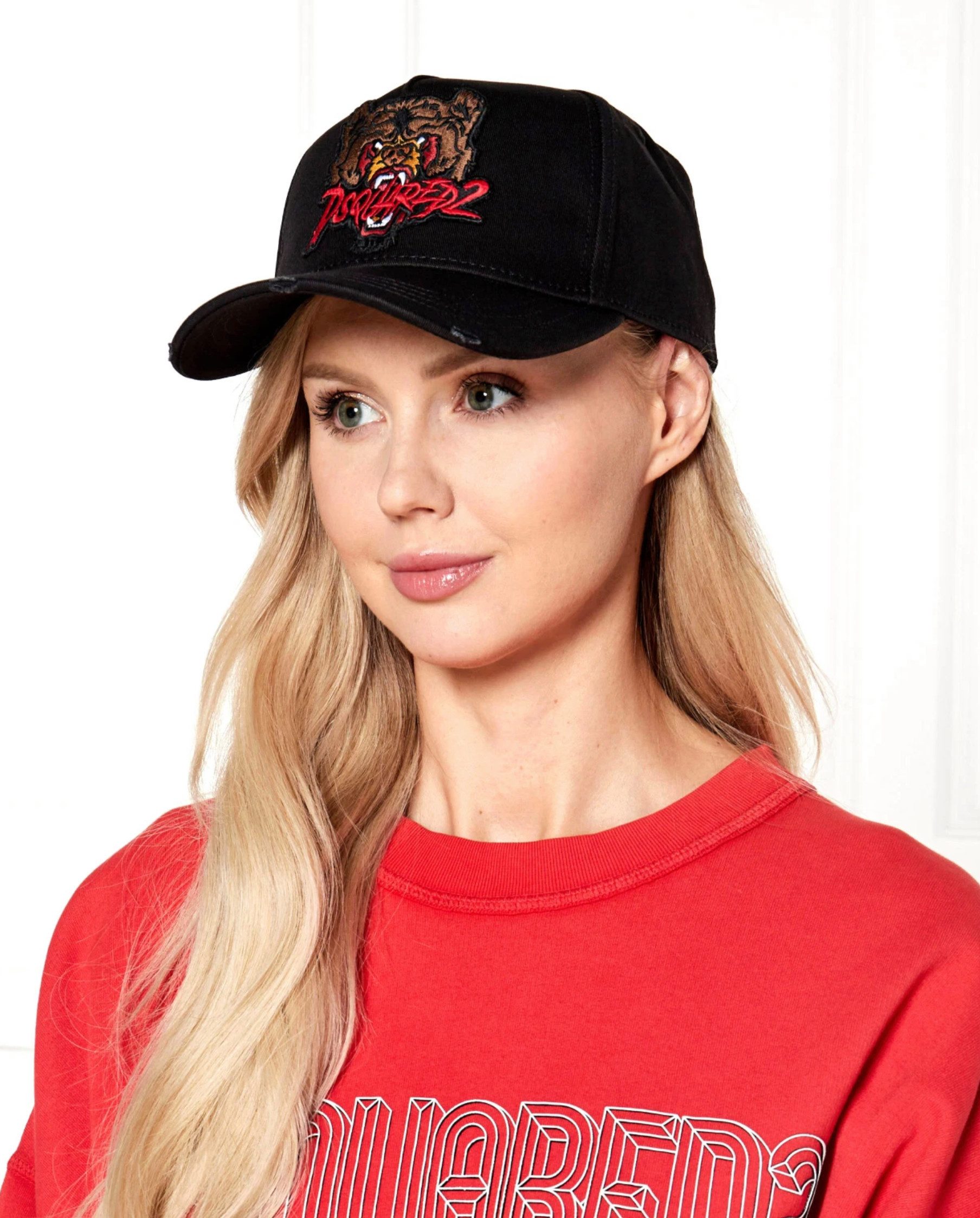Dsquared2 Baseball Cap Basecap Icon Retro Patch Logo Baseballcap Mütze Mark günstig online kaufen