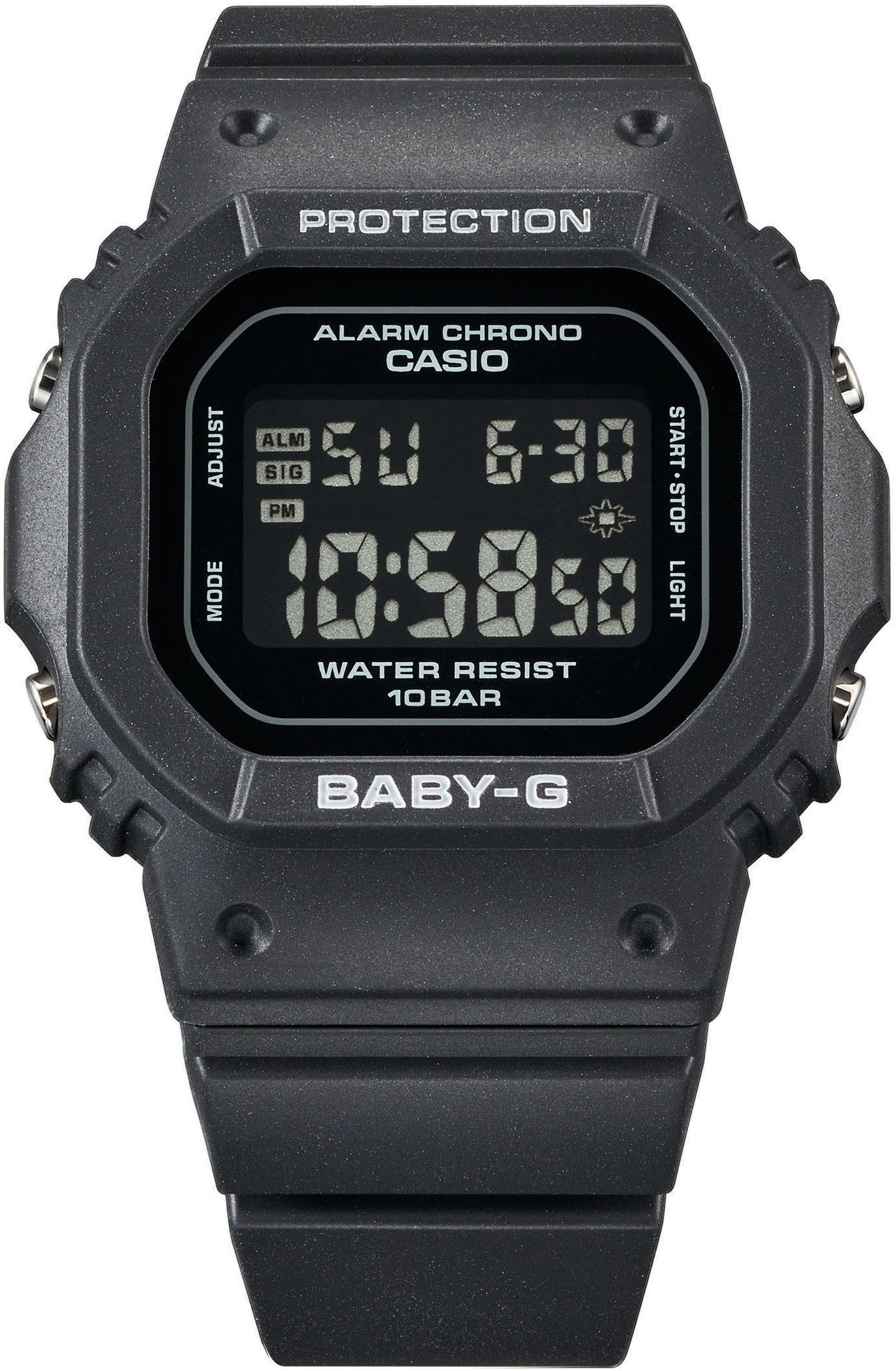 CASIO BABY-G Chronograph BGD-565U-1ER, Quarzuhr, Armbanduhr, Damenuhr, automatischer Kalender, digital, Timer