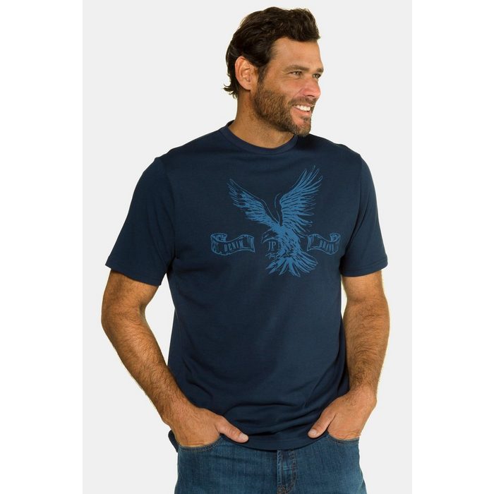 JP1880 T-Shirt bis 7XL T-Shirt mit Adler-Motiv Shirt Oberteil