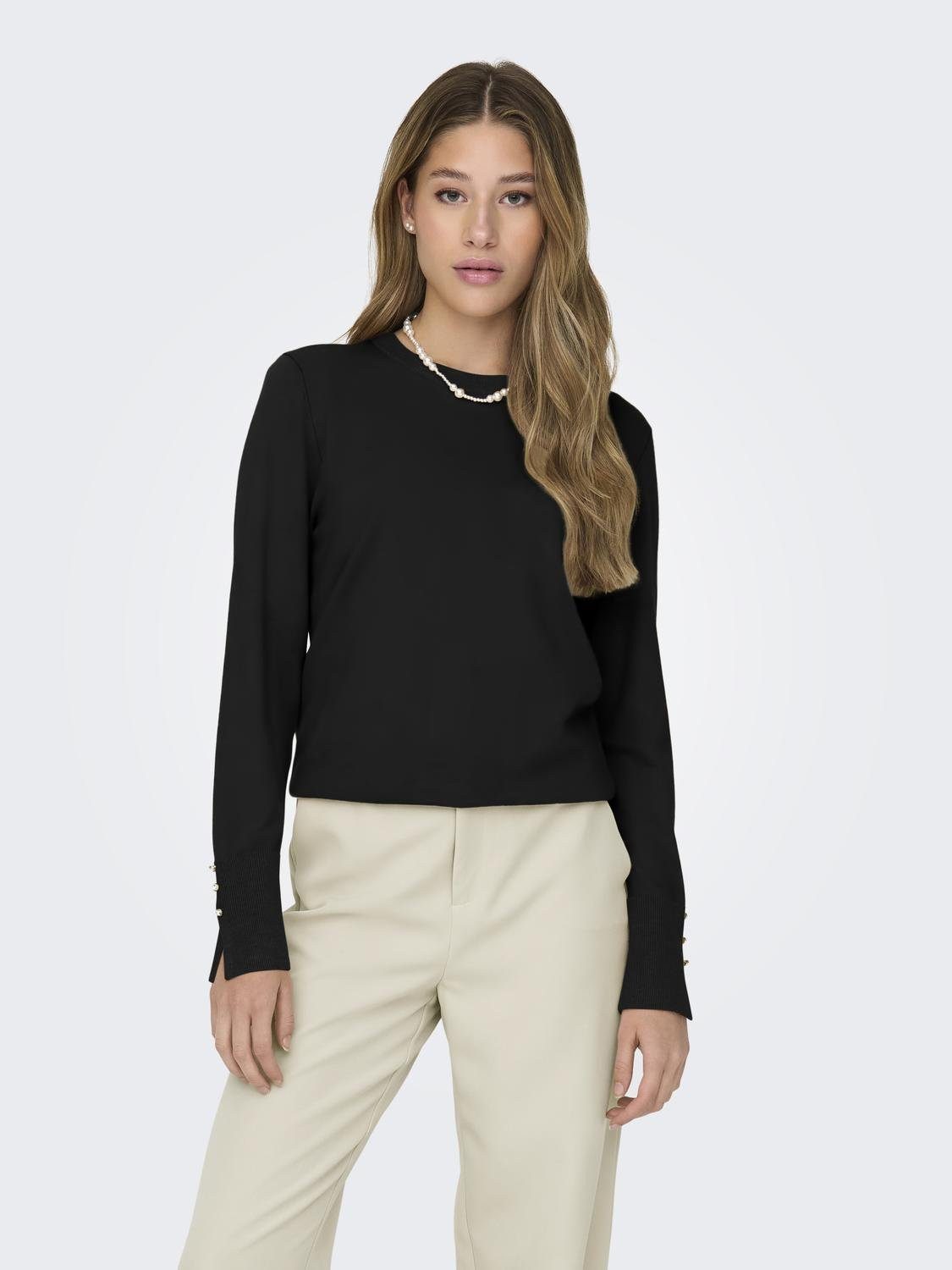 JACQUELINE de YONG Strickpullover Strickpullover Rundhals günstig online kaufen