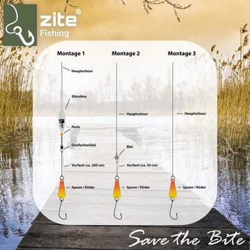 Zite Kunstköder Mini Forellen-Spoon Set - 12-teiliges Kunstköder-Set 1-2 - 2g